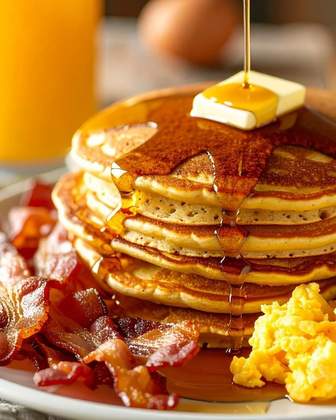 Start your morning the delicious way at Fountainside Restaurant with fluffy pancakes, warm maple syrup, and all the comfort you crave.