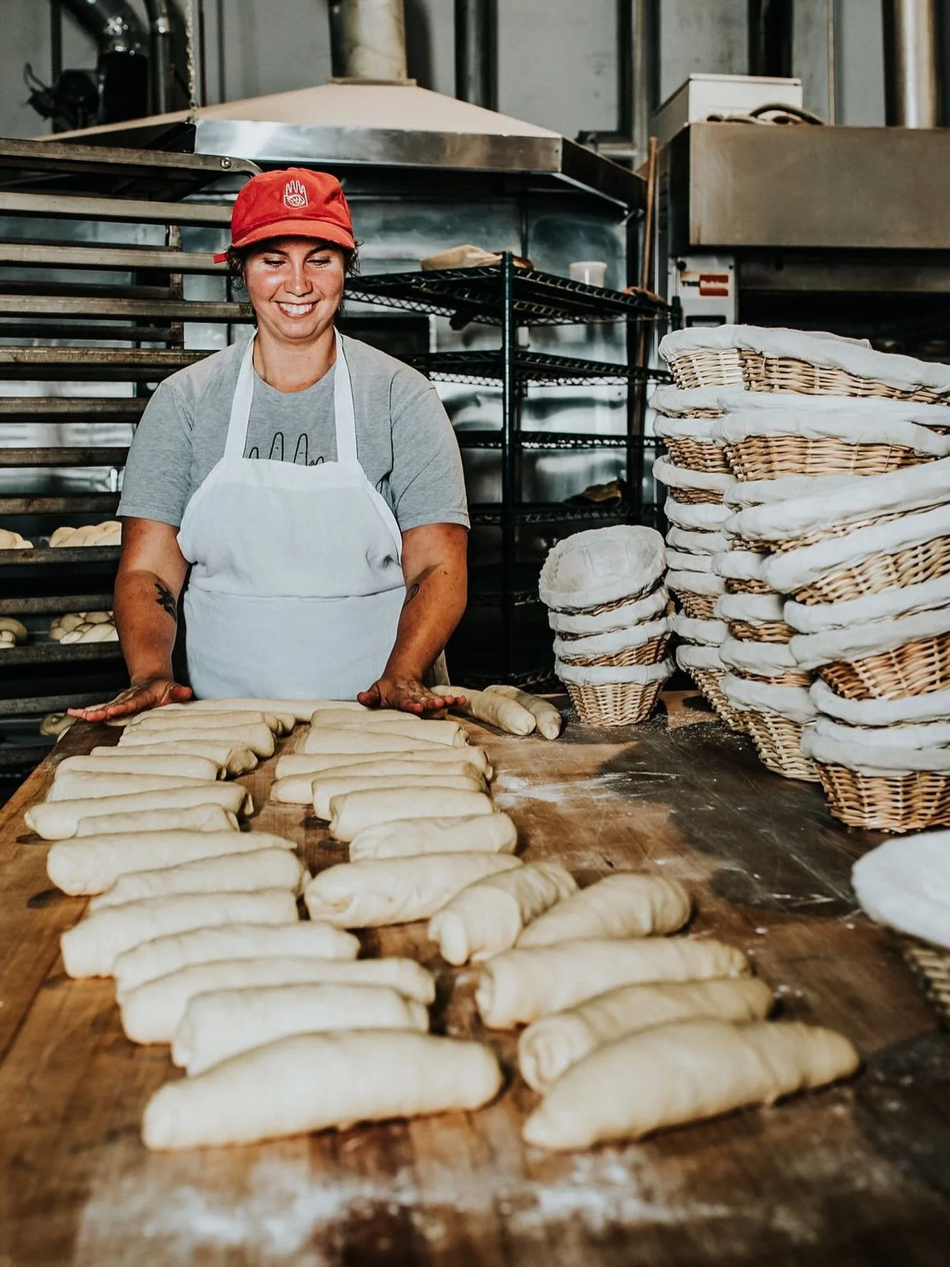 Serious about the craft of bread making since Day One, baby