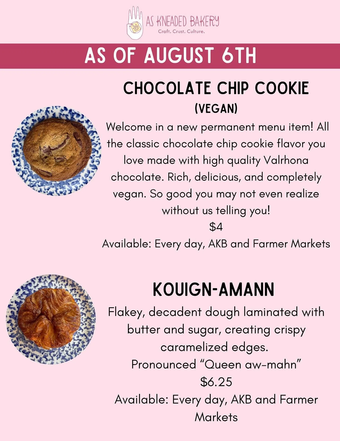 Back tomorrow after a lovely summer siesta. And with a new menu to boot! Stop by and try one of everything ππ«Άπ½π