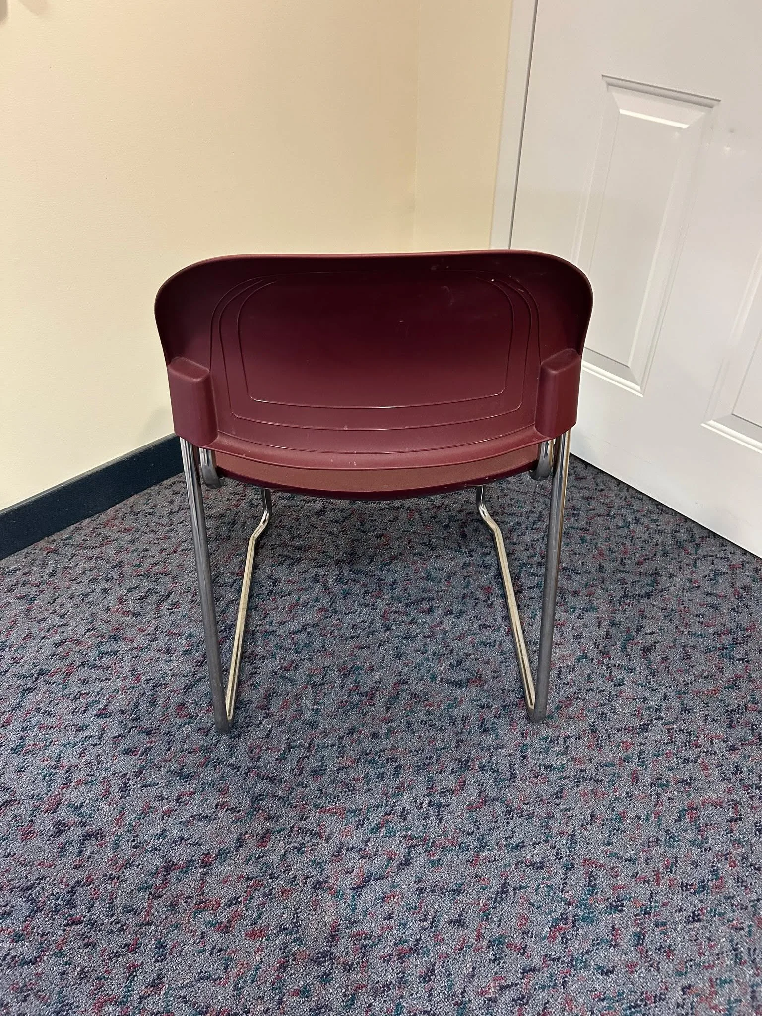 FOR SALE!
We have 28 extra chairs in our storage that we're looking to get rid of

$10 each. Please email director-riv@riverdale.mainlib.org if interested!

17.5" wide, 17" high (excluding back of the chair)