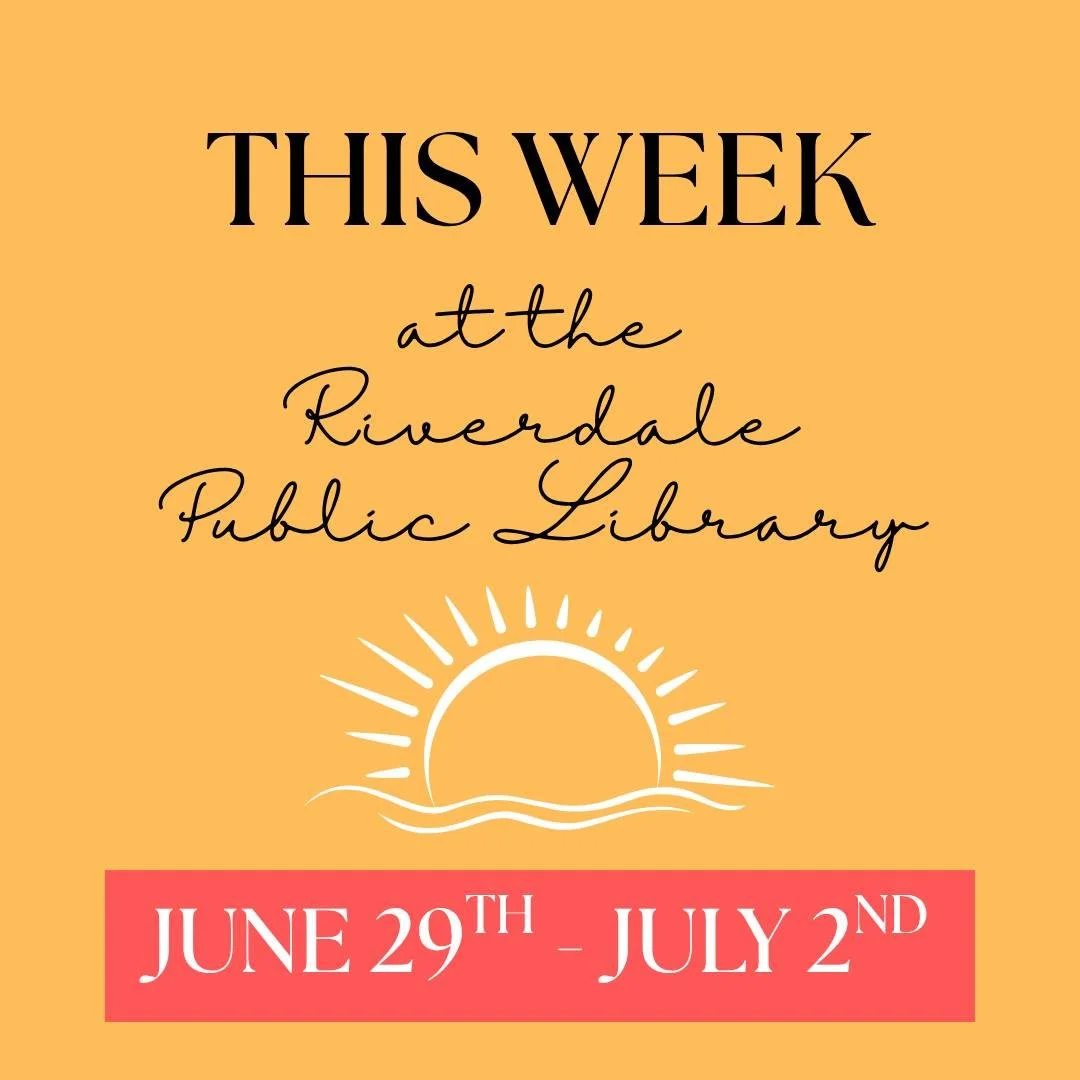 This week at the library! Come on in to celebrate America's 250th birthday with our children's crafts or join our adult patrons as they create mini magnet frames-- or just stop in to grab some books for the holiday weekend!

*Please note our holiday 