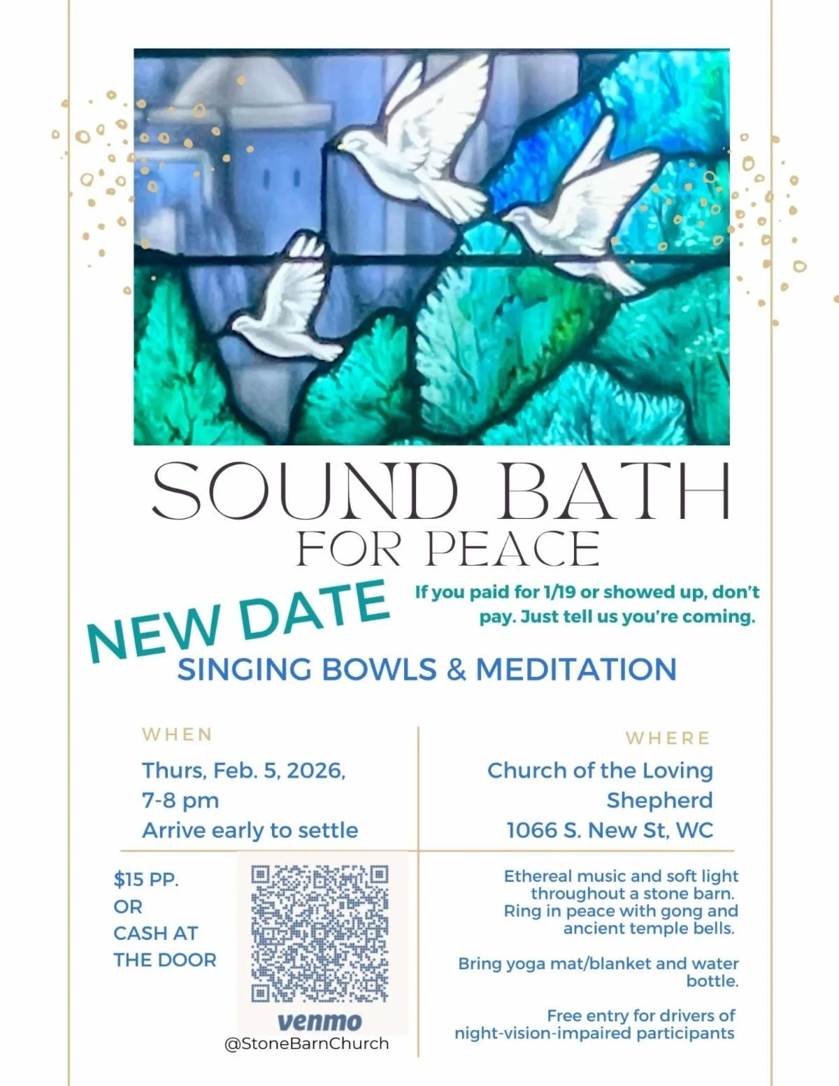 Sound Bath For Peace