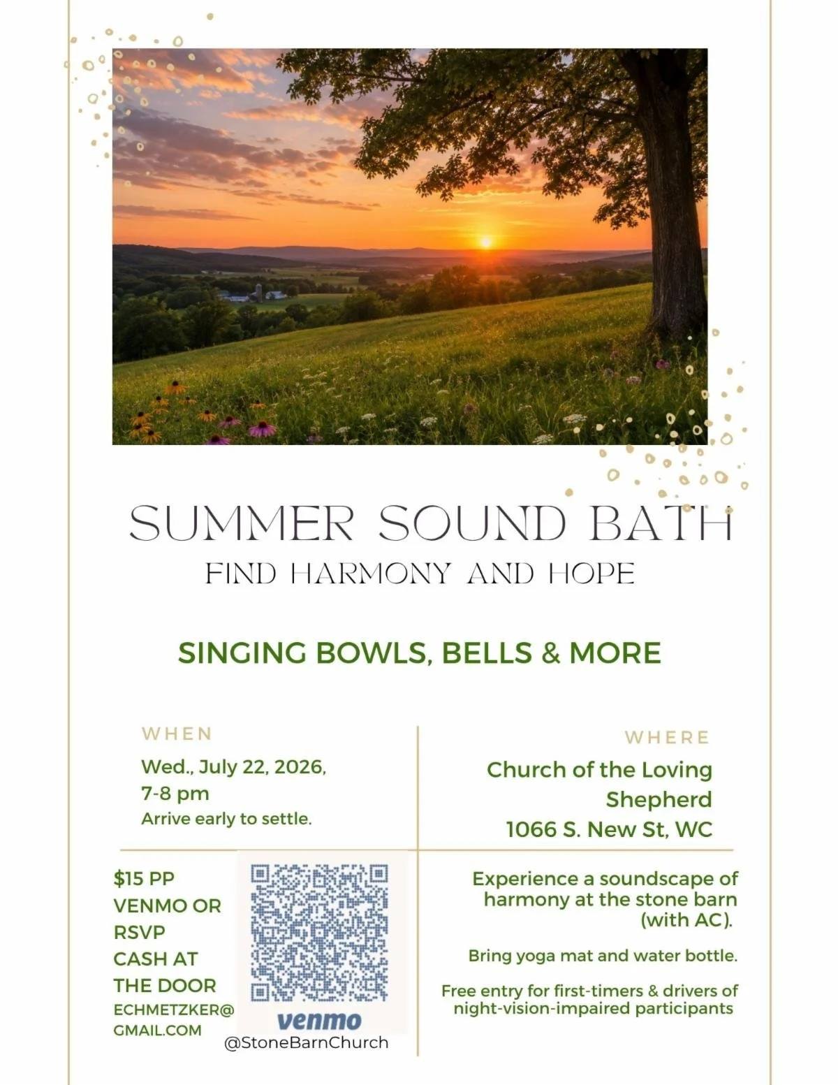 Sound Bath For Peace