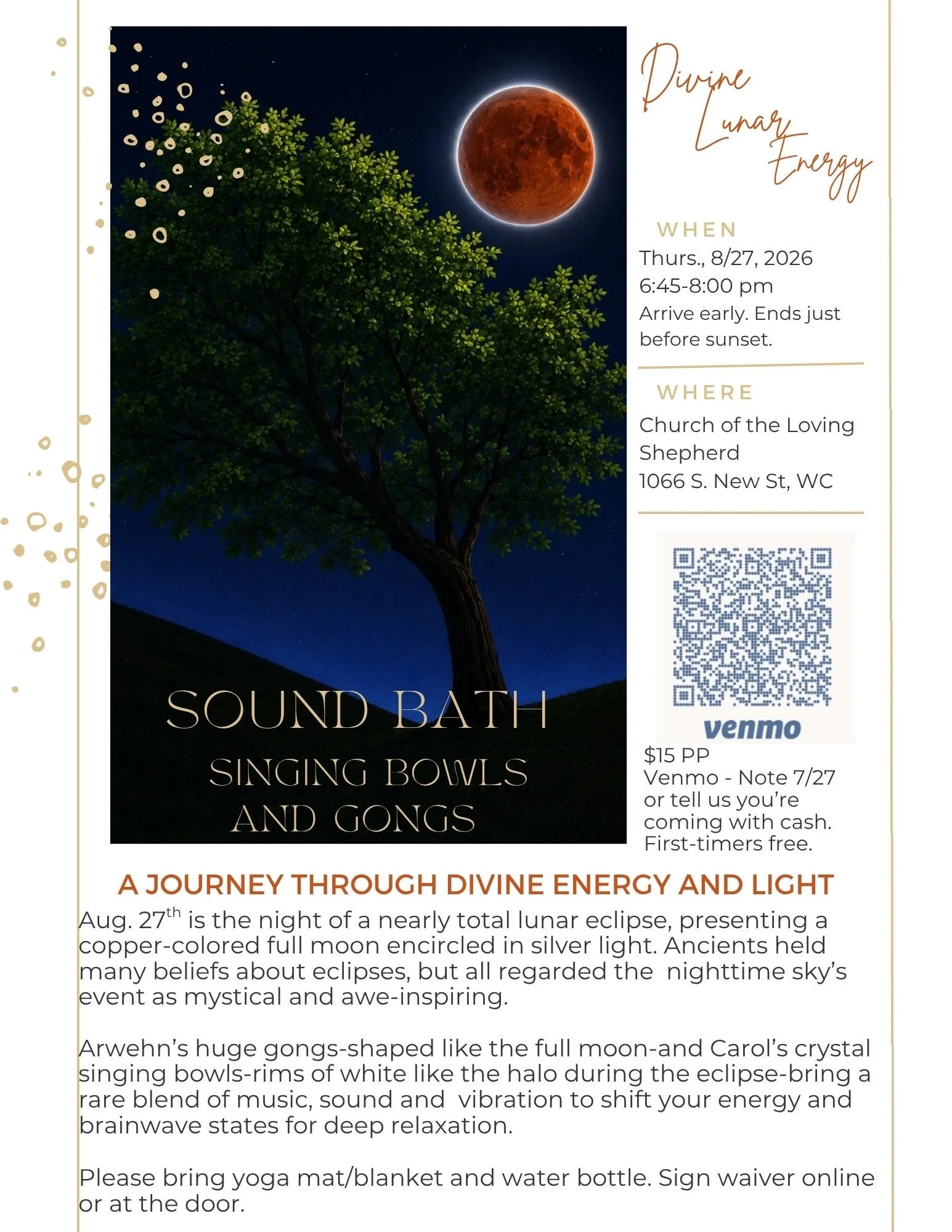 Sound Bath For Peace