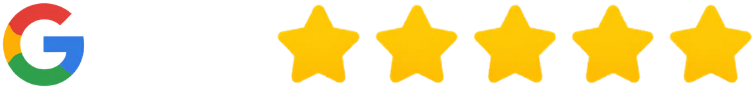 5.0 Star Google Reviews