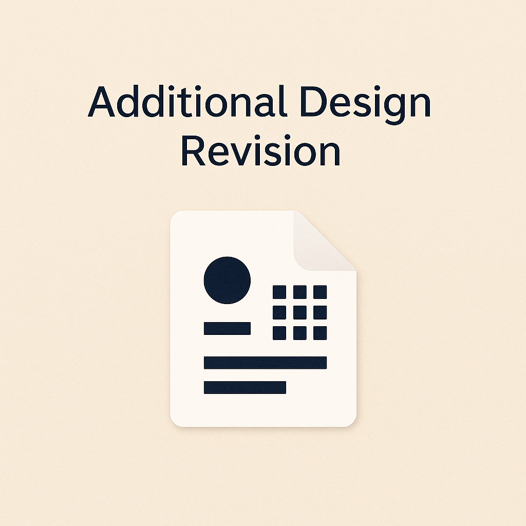 Additional Design Revision