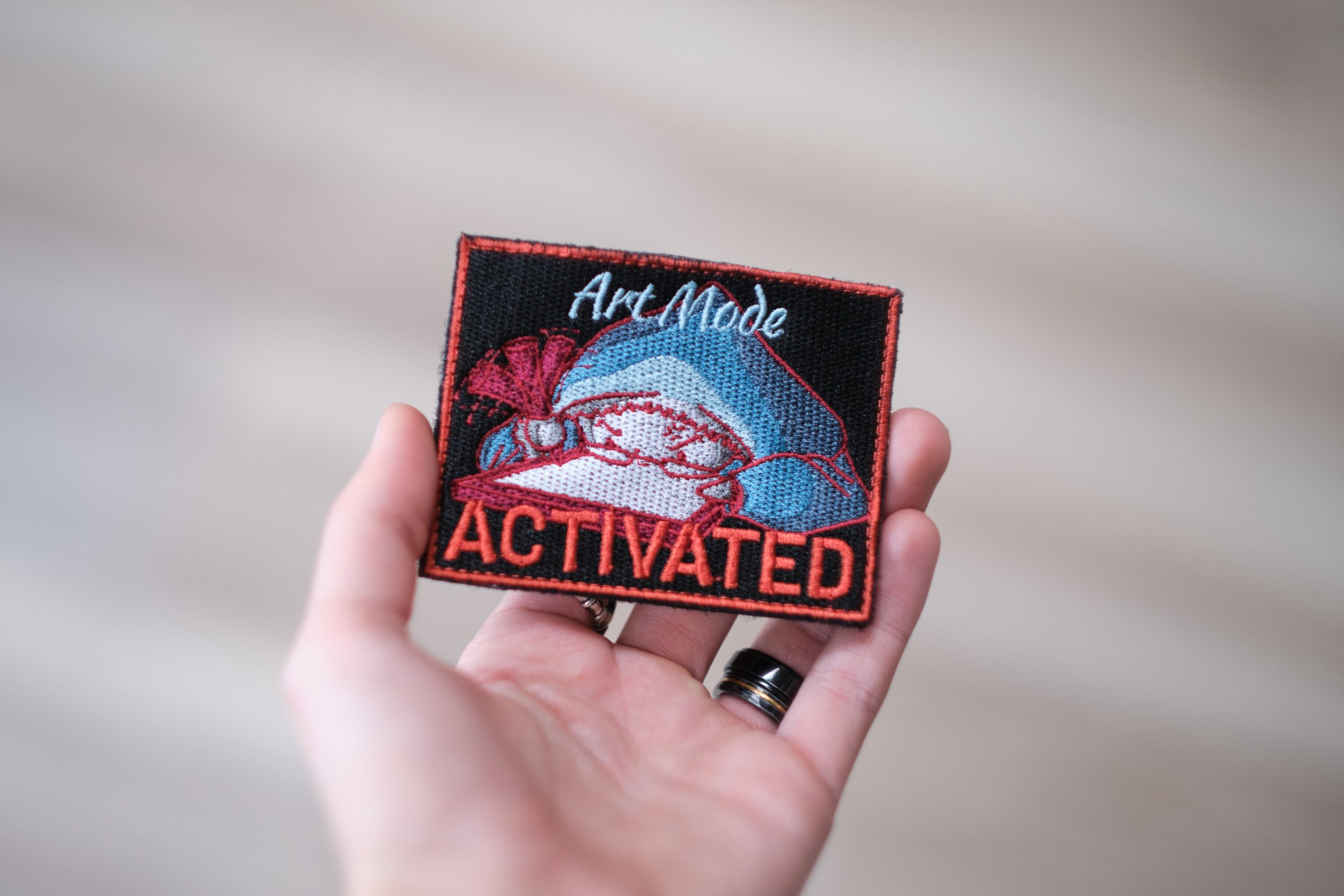 Art Mode ACTIVATED - Artist Meme Digital Illustrator Stitched Patch