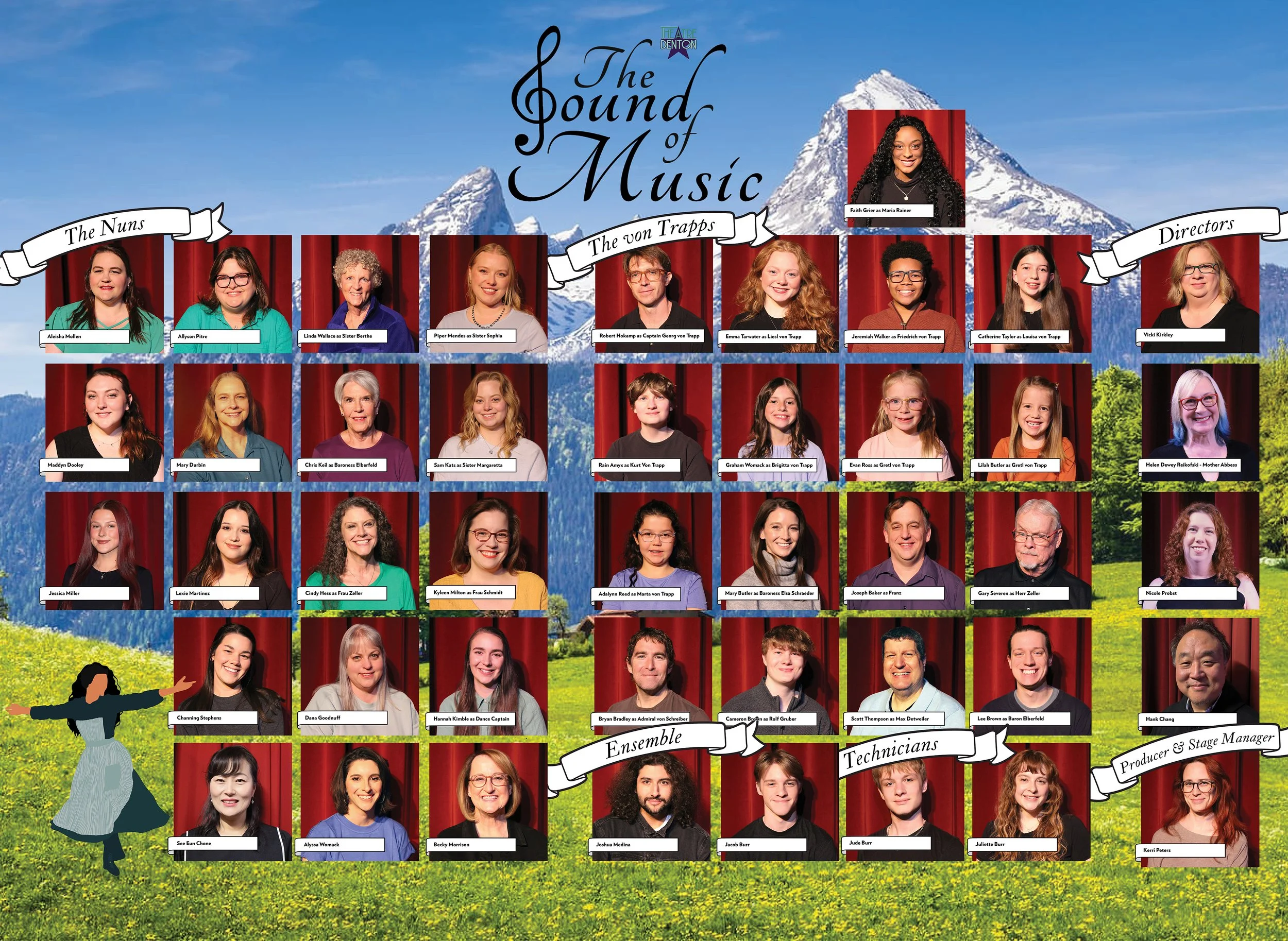 Lobby Display for Sound of Music