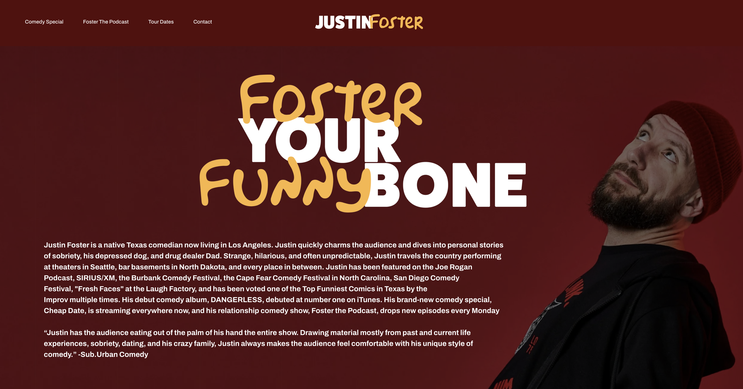 JustinFosterComedy.com
