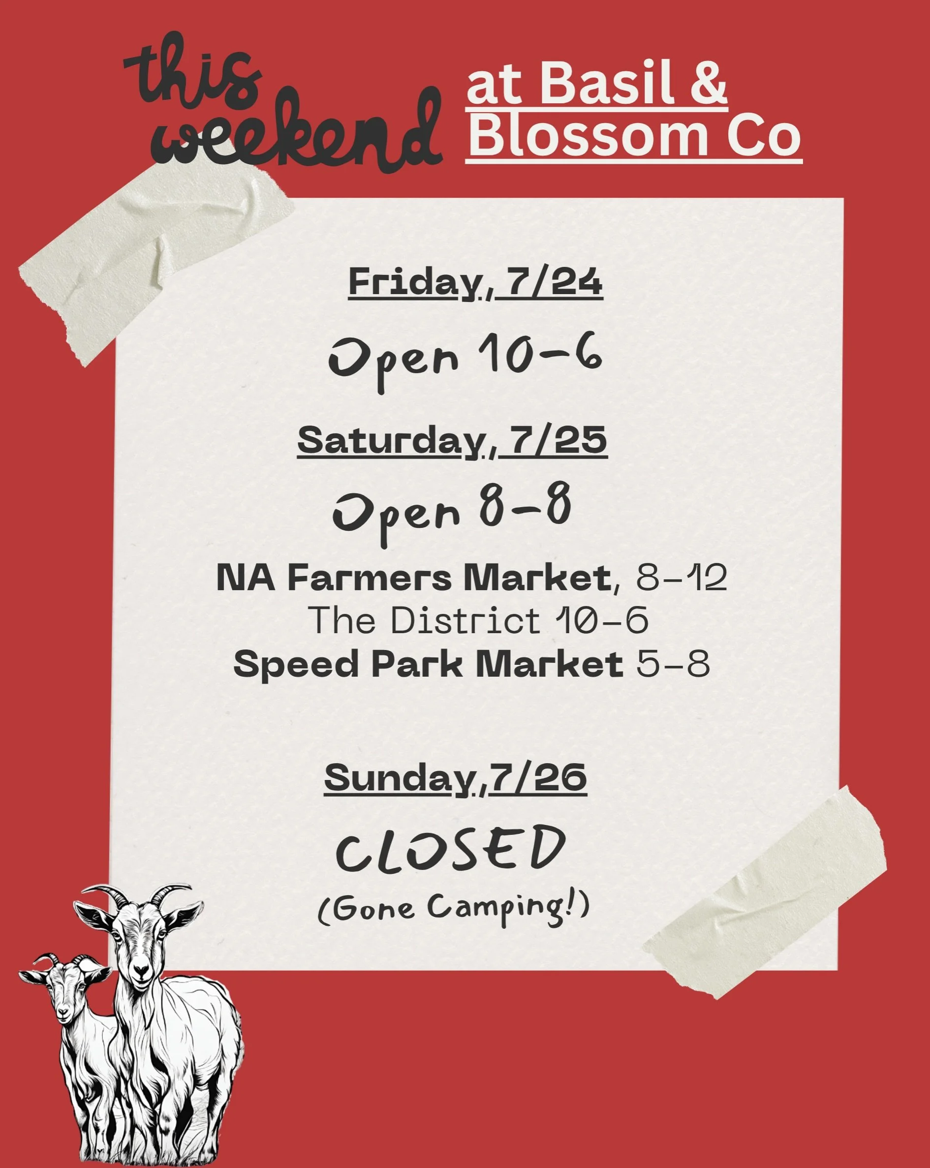 Swipe for flavors this weekend!
We will be closed Sunday for some much needed time away in nature, but you can find us at all the places Friday &amp; Saturday: @thedistrictartisanmarket @newalbanyfarmersmarket and @speedparkfarmersmarket2026