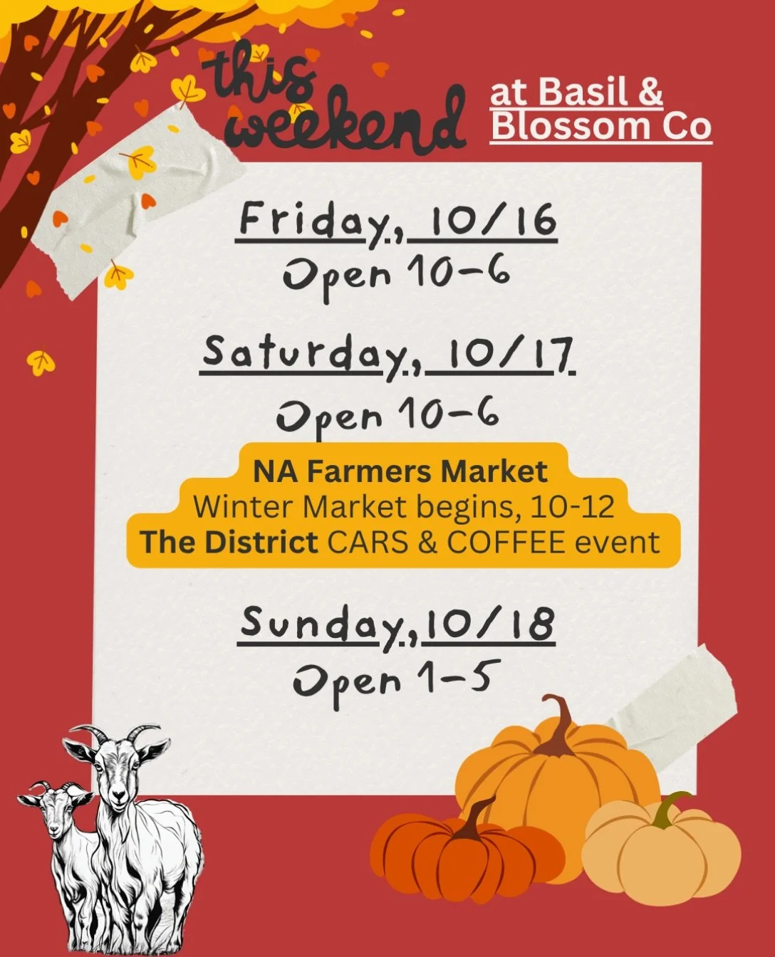 Winter Market hours begin at the @newalbanyfarmersmarket this weekend. Sleep in a little and then roll in to the market when you&rsquo;re ready!  Then head over to @thedistrictartisanmarket for the Cars &amp; Coffee event!