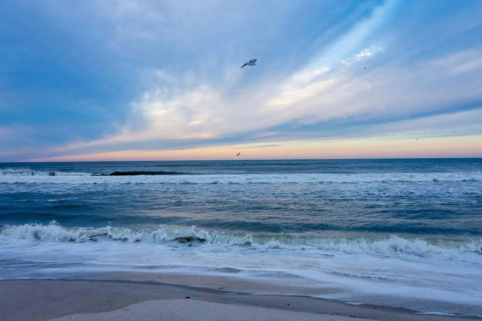 Winter Beach Morning