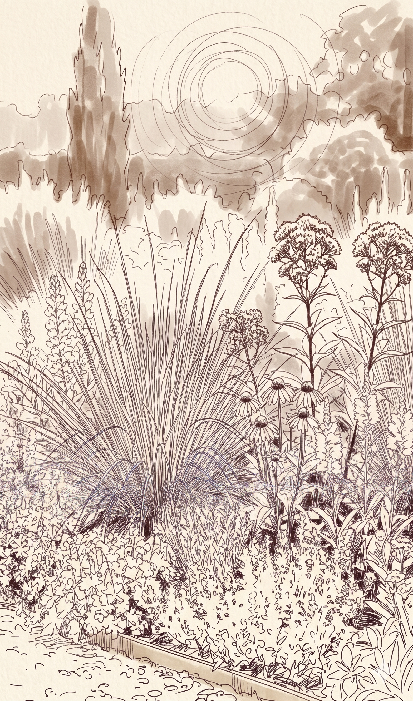 Soft Meadow Garden | 4x4 Native Garden (Full Sun)