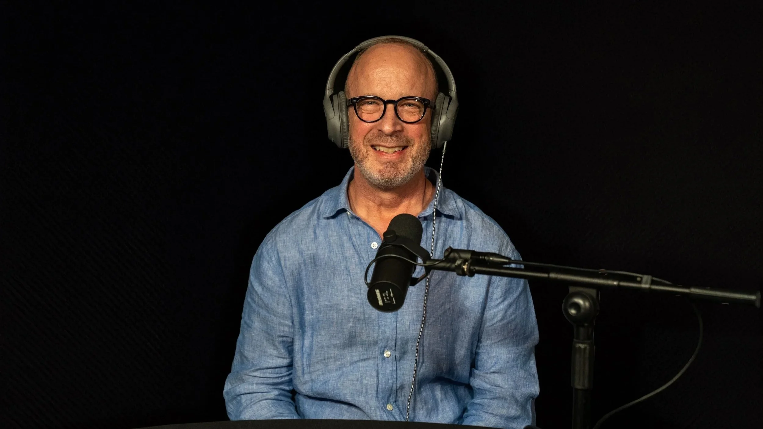 Dr. Eric Russell is recording a chiropractic philosophy podcast.