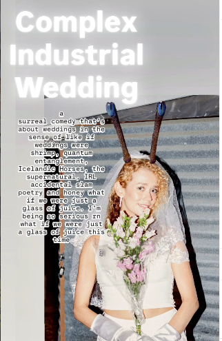 Complex Industrial Wedding poster