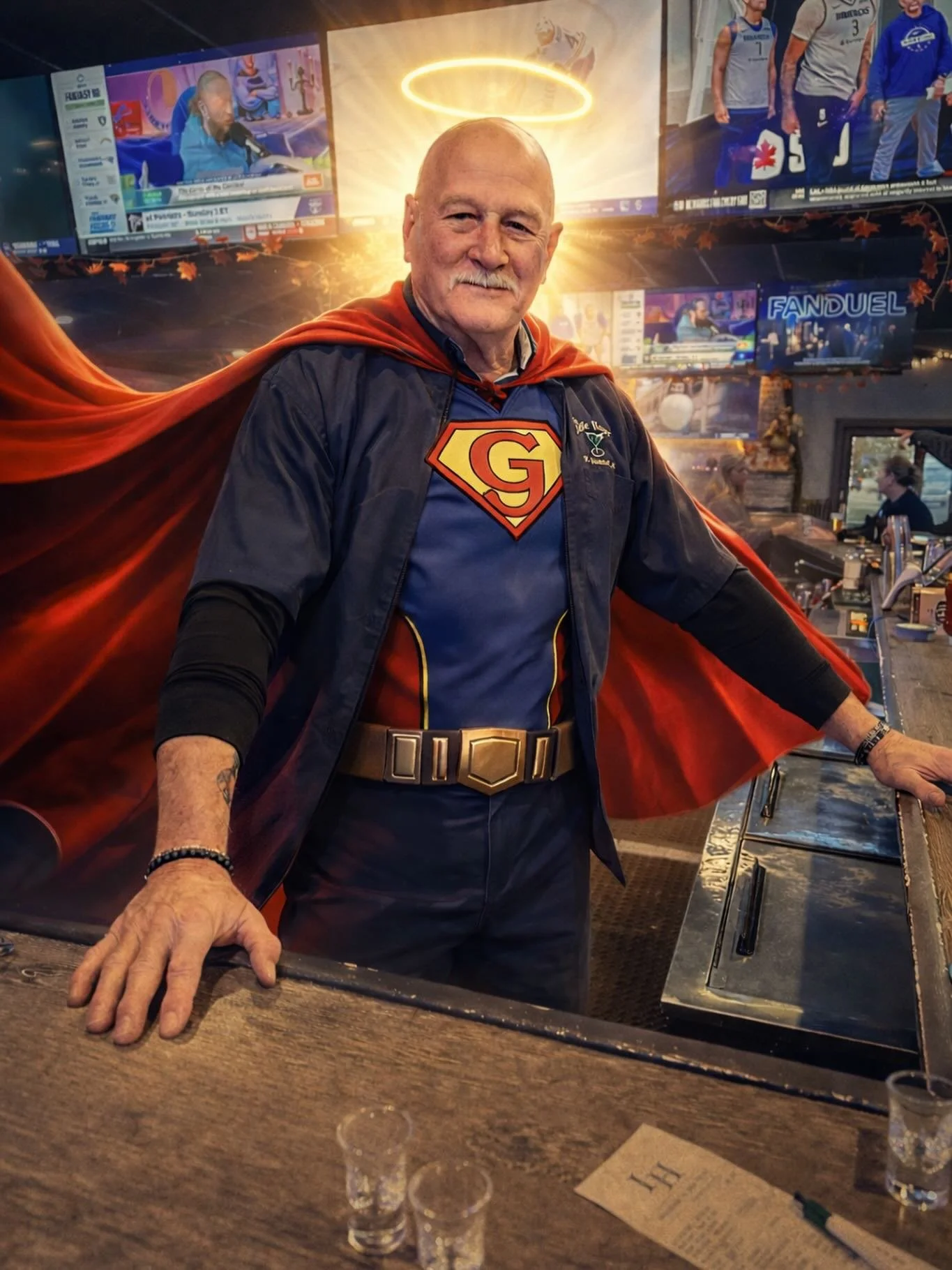 🚨🎄 LAST-MINUTE CHRISTMAS EMERGENCY? 🎄🚨
Some heroes do wear capes and work Christmas Eve at Idle Hour.
Stop in, grab a drink and let Gary save Christmas.🍻🦸&zwj;♂️ Did we mention we have gift certificates?! They make the perfect white elephant gi