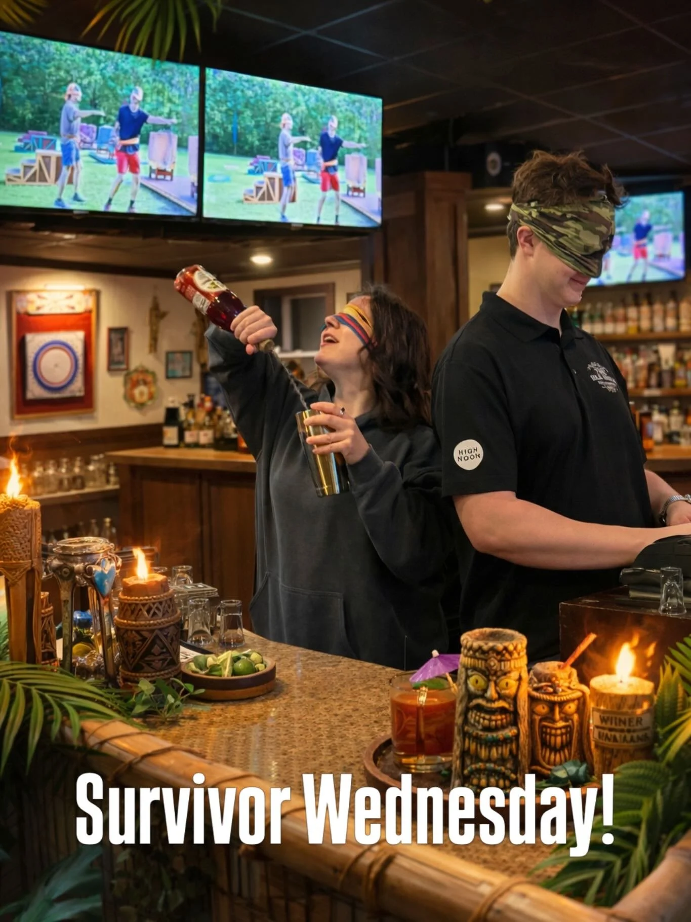 Survivor Night is BACK tonight 🏝️🔥 🍻 

We&rsquo;ve hidden TWO immunity idols somewhere in Idle Hour&hellip; Find them = win prizes 👀

8pm start time. Clues will be dropped on our story throughout the episode..

Outwit. Outplay. Outdrink.