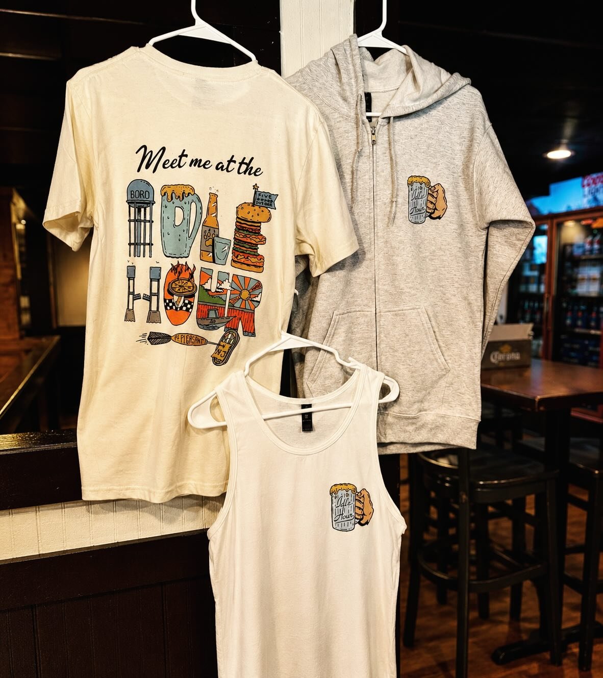 Not just merch. A little piece of Point Boro. 🍻

Huge thank you to @radcakesshirts for absolutely crushing the design and bringing the whole vibe to life 🎨 

Limited edition available now:

Tanks &amp; tees &mdash; $25 
Zip ups &mdash; $45

Come fo