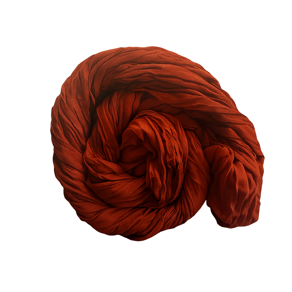 Burnt Orange Cheesecloth - Runner