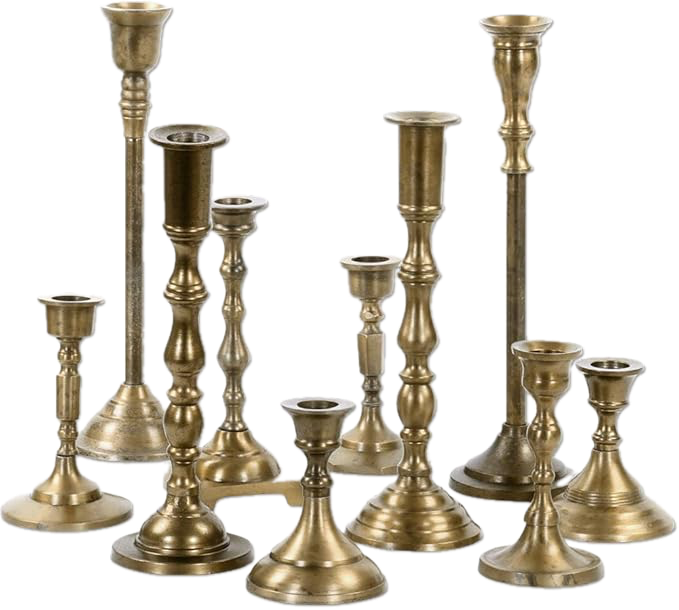 Brass Candlestick Holders