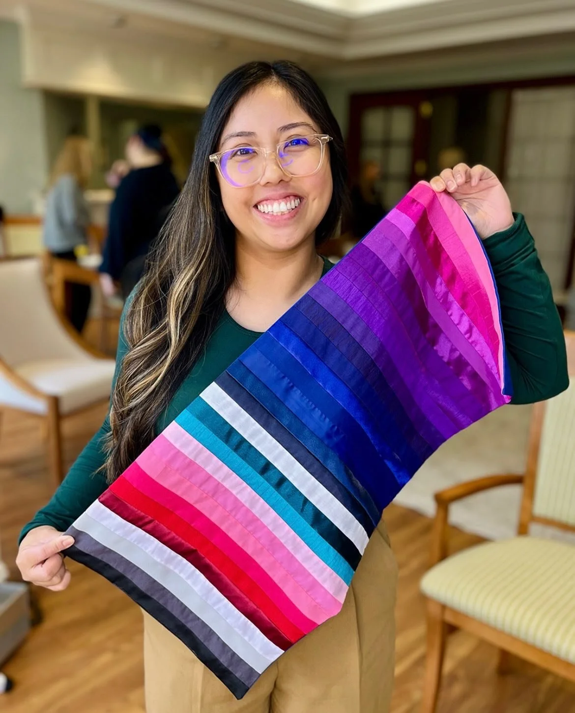 Winter sparkles, crisp and bright, dancing in contrast, clear and light.
 Inky blacks and snowdrop white, jewel tones glowing, sharp in sight.

Ruby laughs and emerald gleams, sapphire skies and icy dreams.
 Nothing faded, dull or shy, every shade is