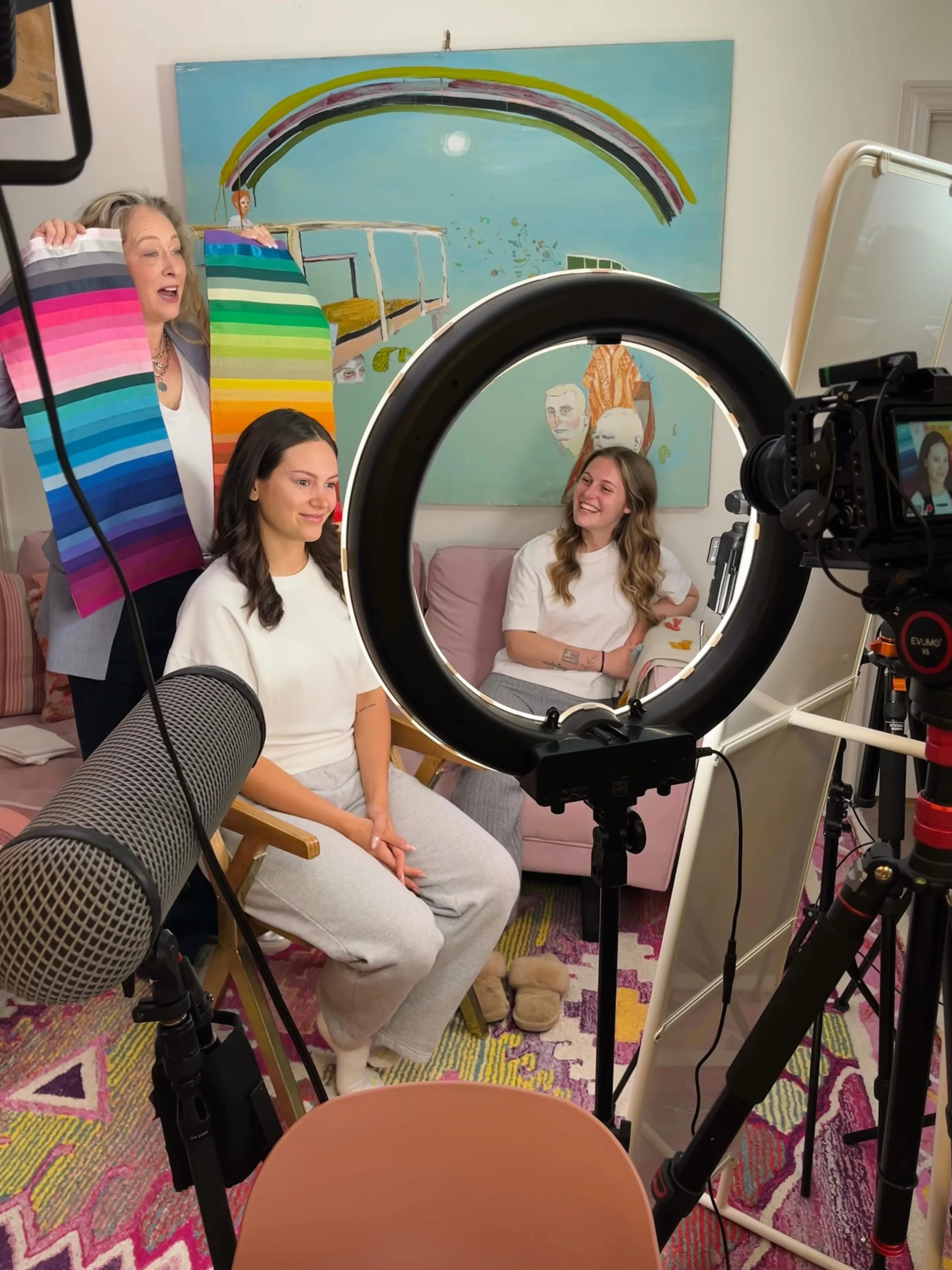 Well, that was a first! 🎥✨🤗

About 6 months ago, I got an email asking if I&rsquo;d like to be featured as an activity on an upcoming episode of The Places In Between... and of course I said YES! 🤩

Hosted by Sarah and Clare, The Places In Between