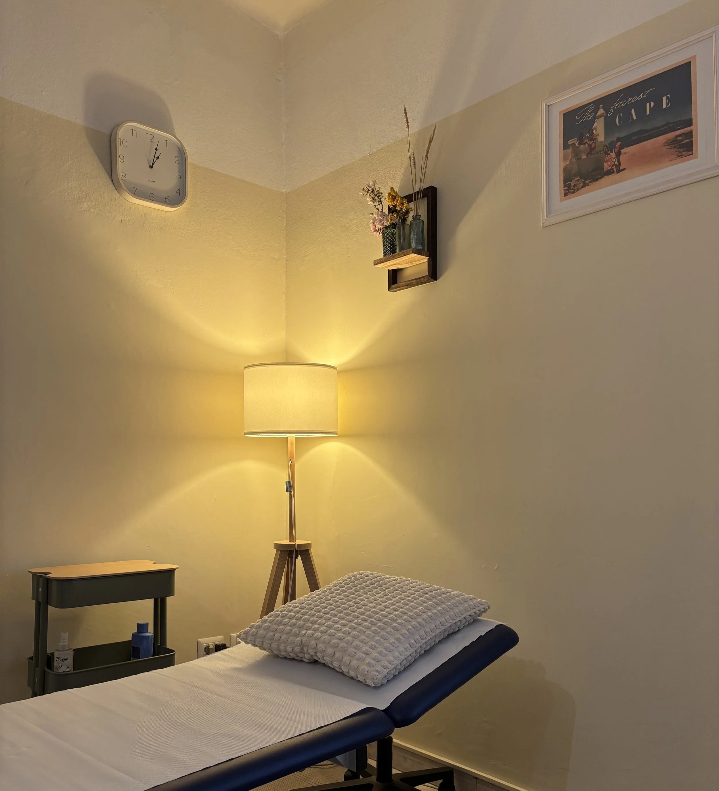 Sala trattamenti Studio Osteopatico Greco Milano