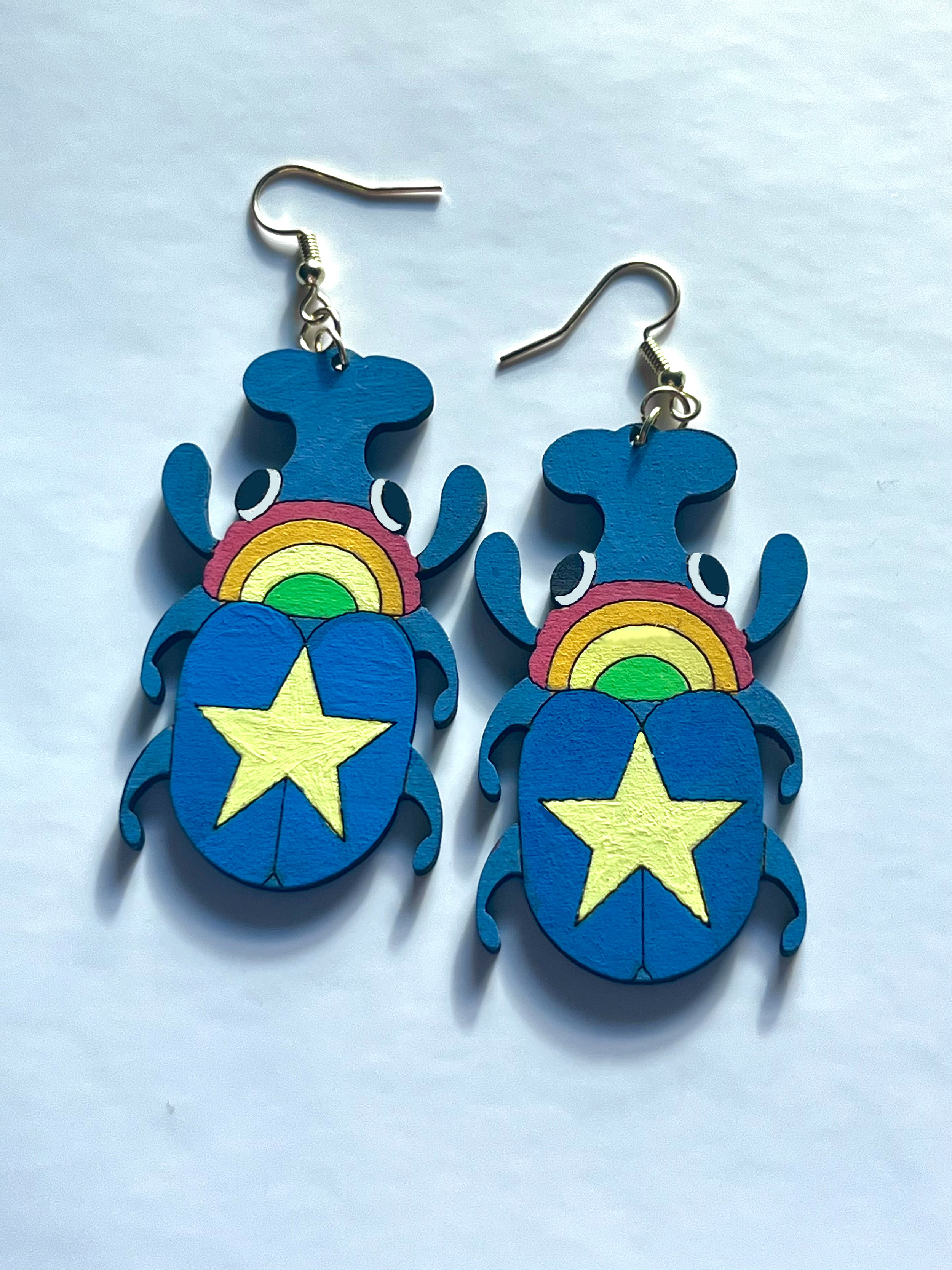 Whimsical Beetle Series Earrings
