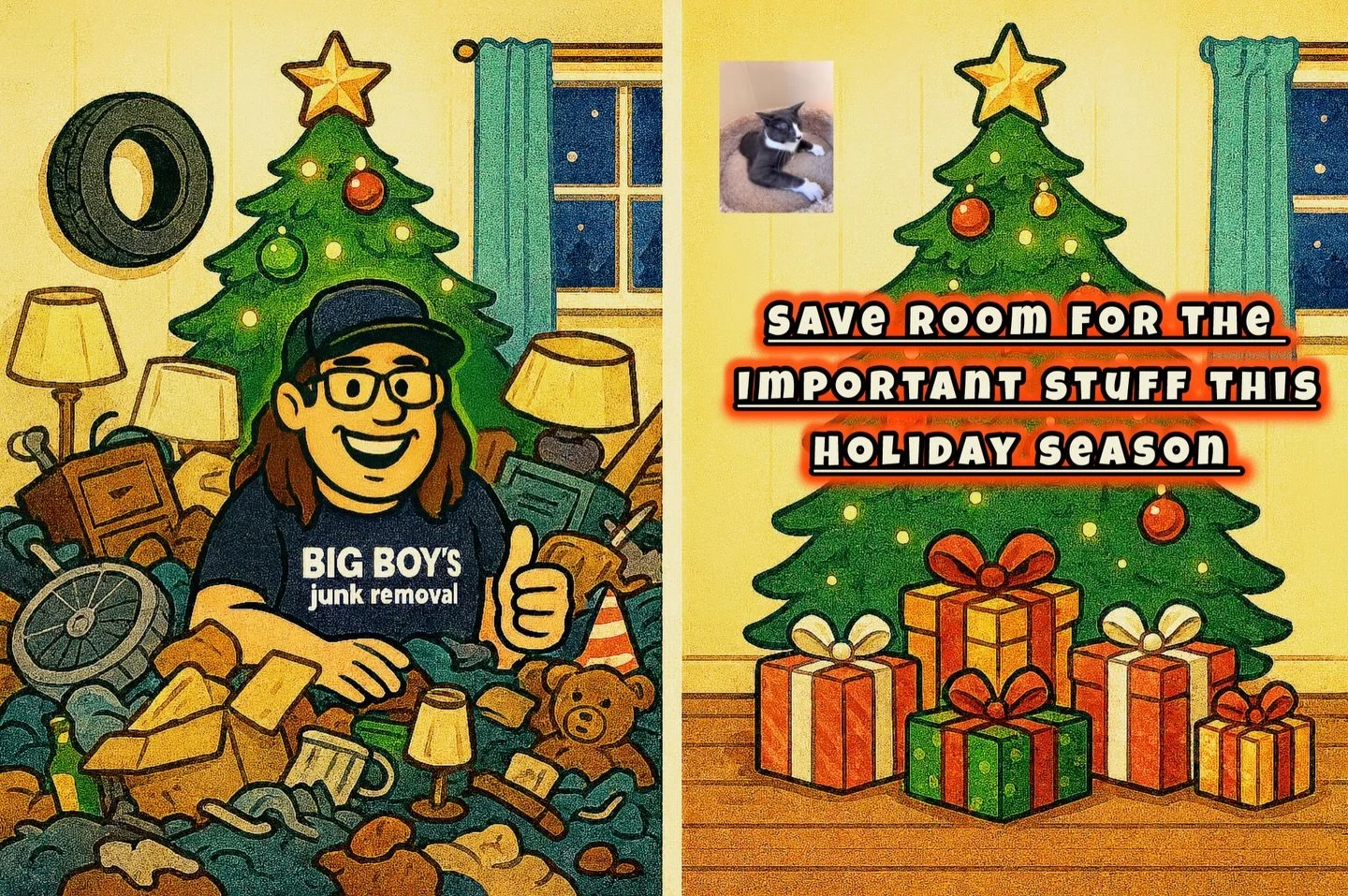 No call centers. No franchises.
Just a local Minnesota owner-operator who shows up and gets it done.

Junk hauling &bull; Cleanouts &bull; Dump runs
Honest pricing. Real service.

📞 612-720-6431

#SmallBusinessMN #OwnerOperator #JunkHauling #BigBoys