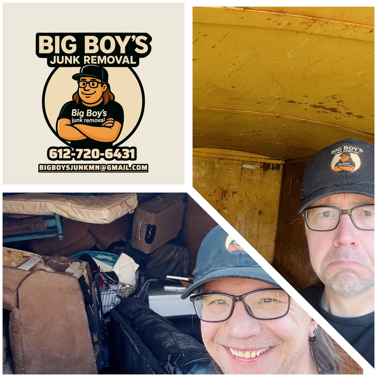 Need I say more? Text pics for an honest, quick, an affordable estimate 612-720-6431 or chris@bigboysjunkmn.com
Be safe folks 👍

#BigBoysJunkMN #HolidayDeclutter #BeforeTheHolidays #AfterTheHolidays #JunkRemovalMN #MinneapolisHomes #GarageCleanout #
