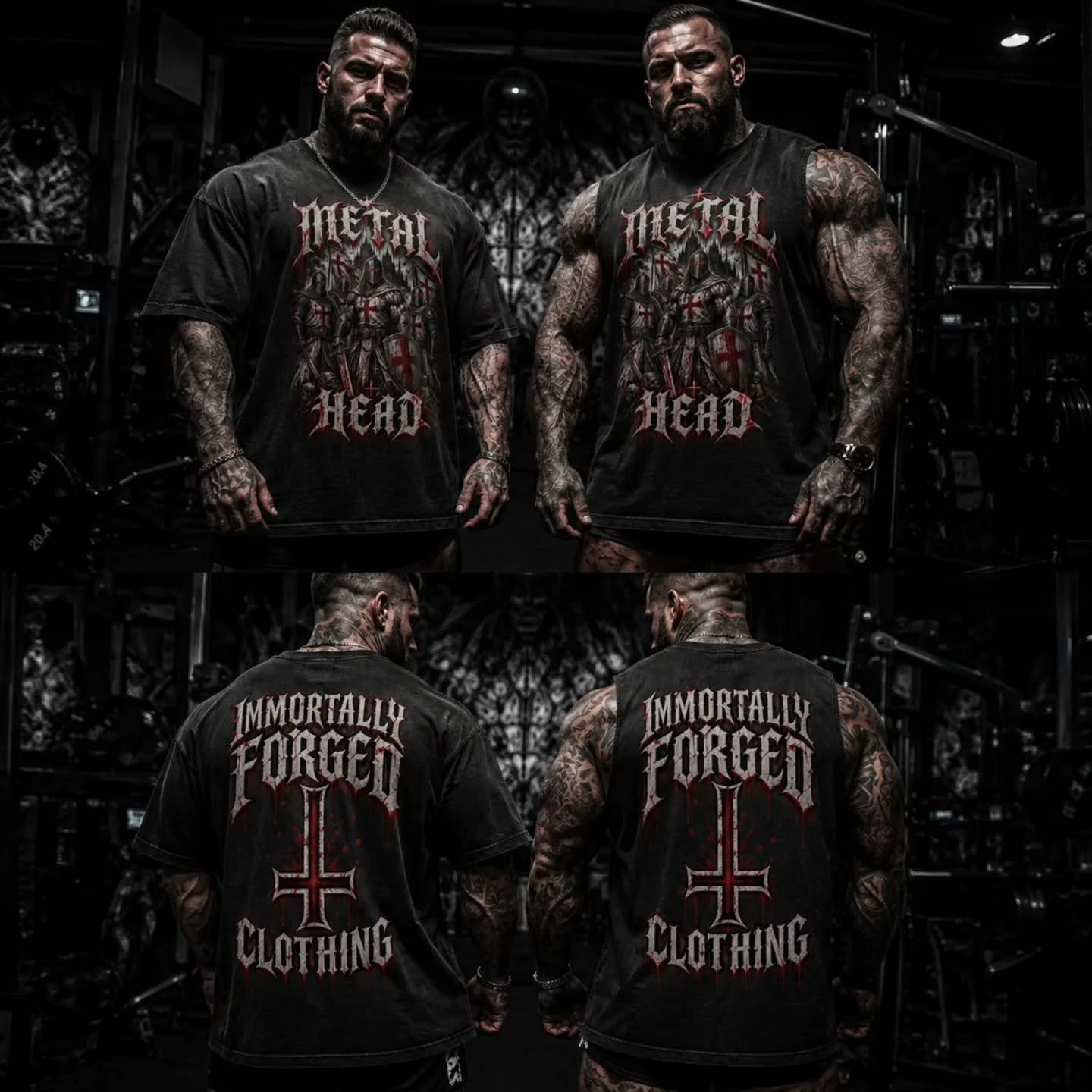 "METAL HEAD" oversized, cutoff, tank, heavyweight cotton regular tee

Immortallyforged.com 

#fitness #gym #apparel #clothing #BEIMMORTAL