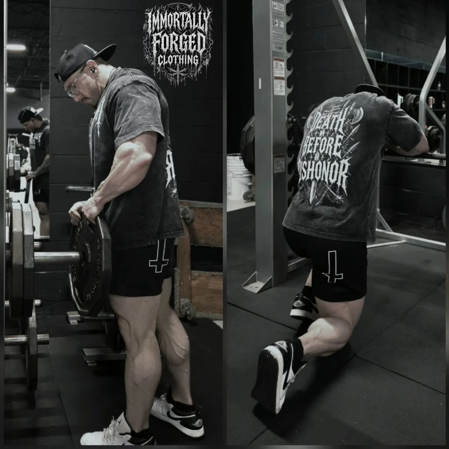 "DEATH BEFORE DISHONOR" oversized tee and mesh stringer shorts

Sometimes you have to say a prayer before you grip it and rip it! 

STAY HARD, STAY FORGED

IMMORTALLYFORGED.COM 

#FITNESS #GYM #APPAREL #CLOTHING #BEIMMORTAL