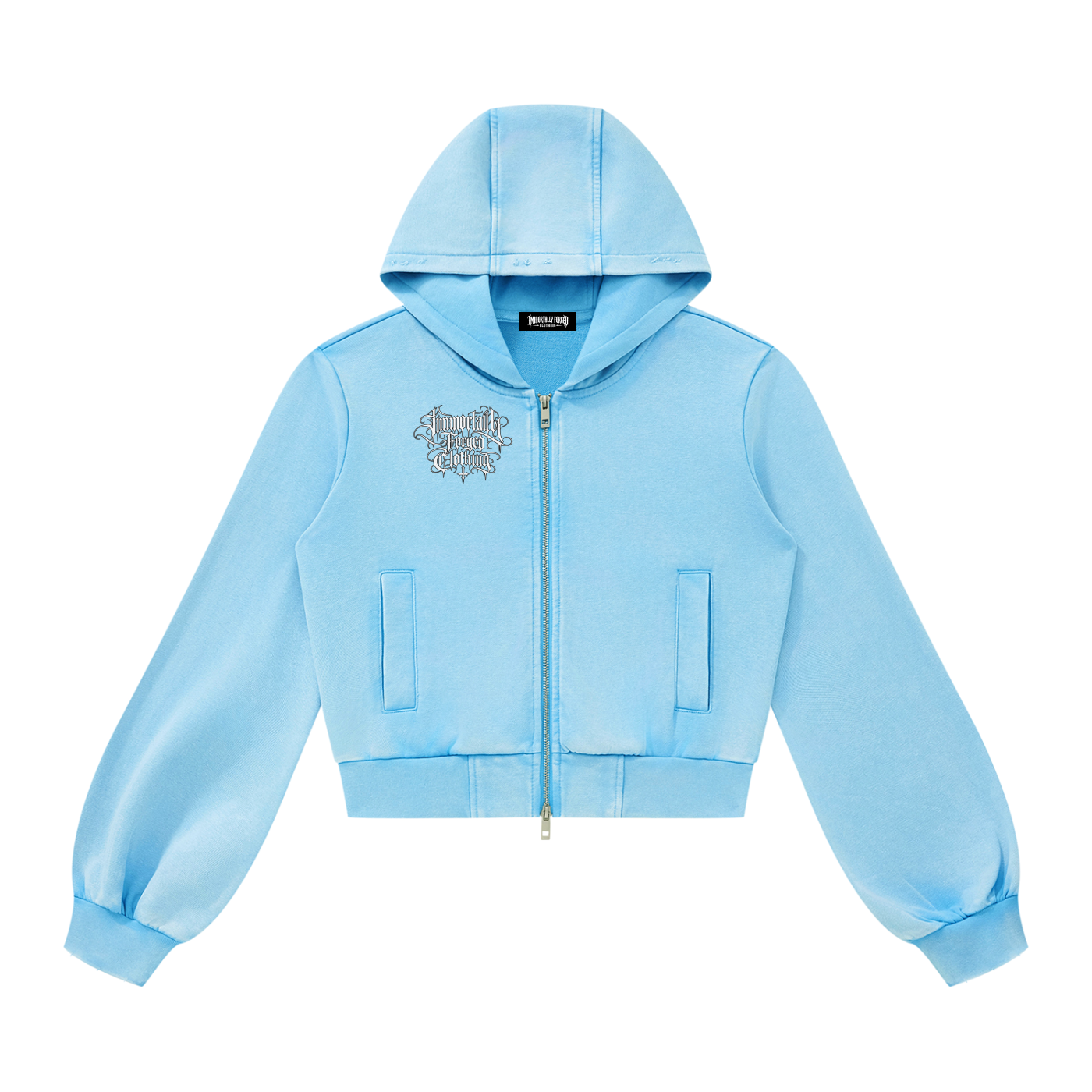 Women’s Vintage Wash Full Zip Hoodie