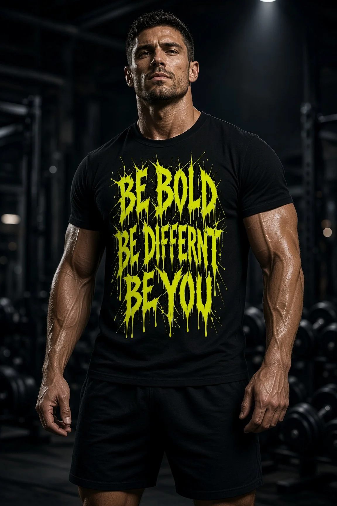 Unisex Heavyweight Cotton T-Shirt (be bold)
