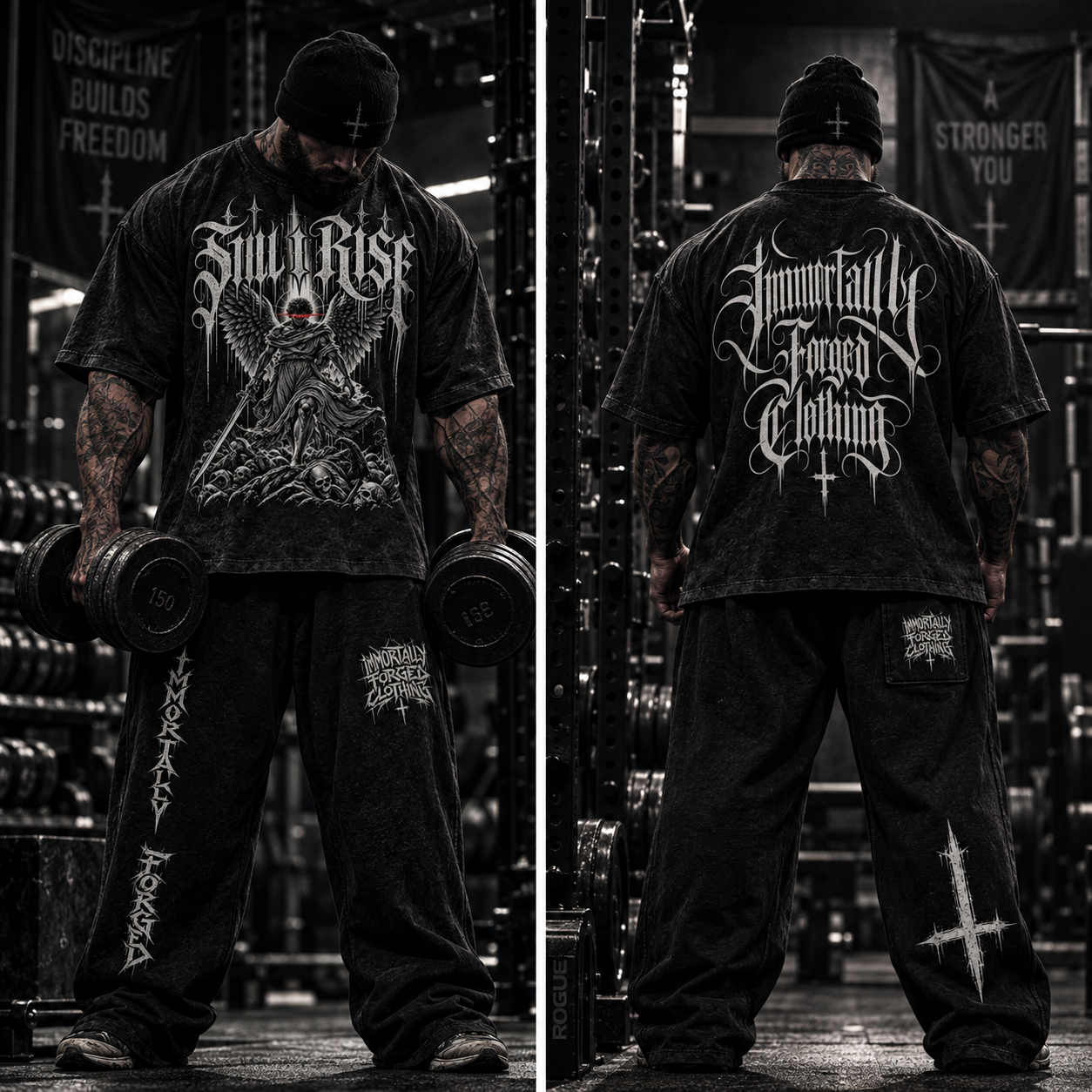 Essential Heavyweight Cotton T-Shirt (STILL I RISE)