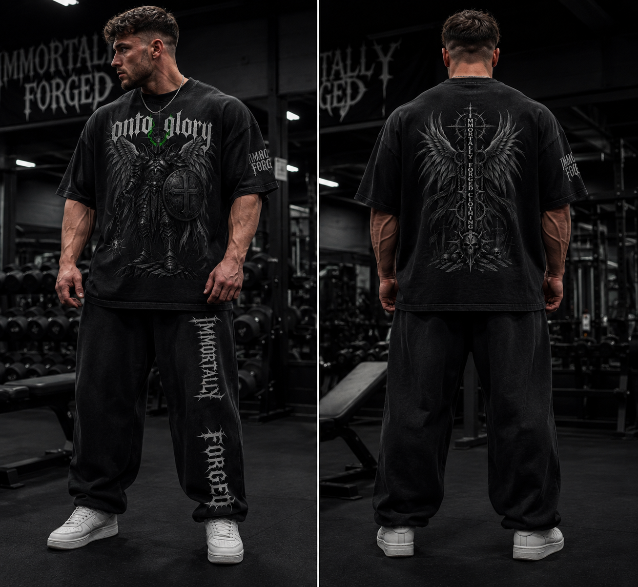 ONTO GLORY Oversized tee