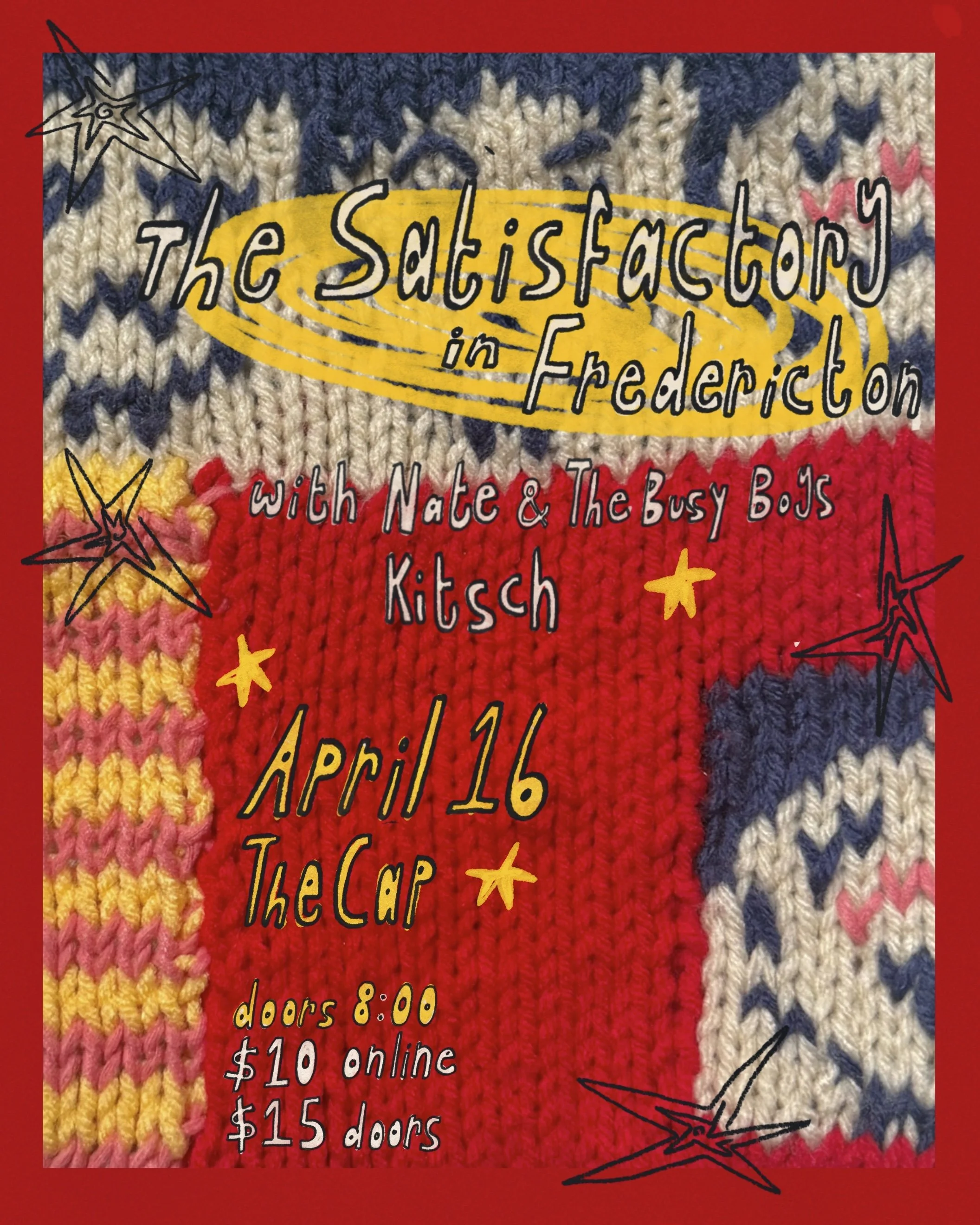 FREDERICTON APRIL 16TH