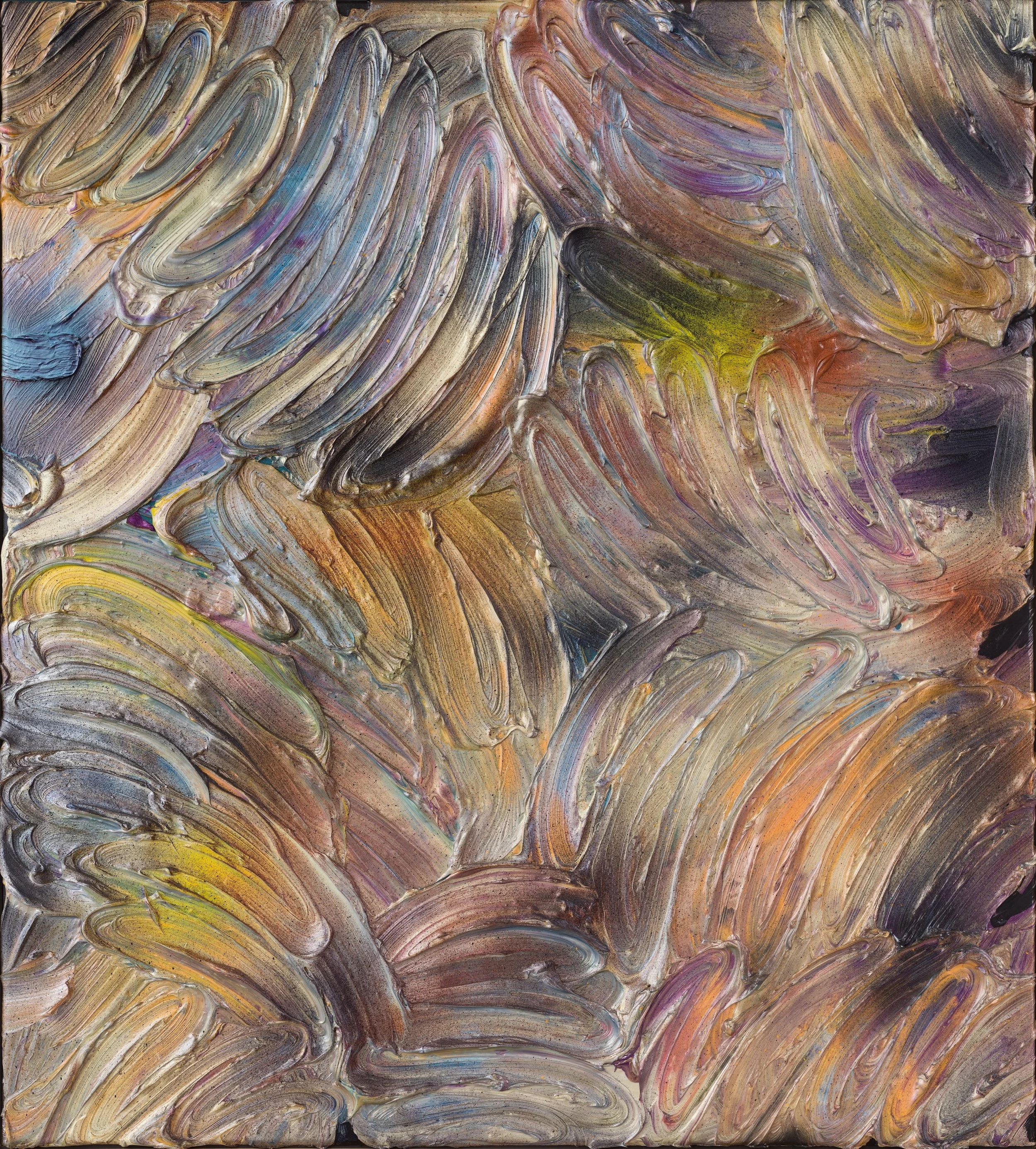 Jules Olitski. "Zeus Code", 1990