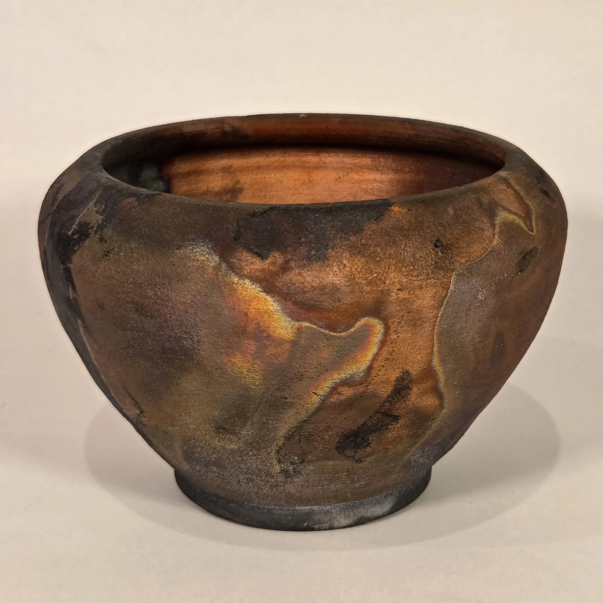 Ignition, raku-fired stoneware ceramic, 2019