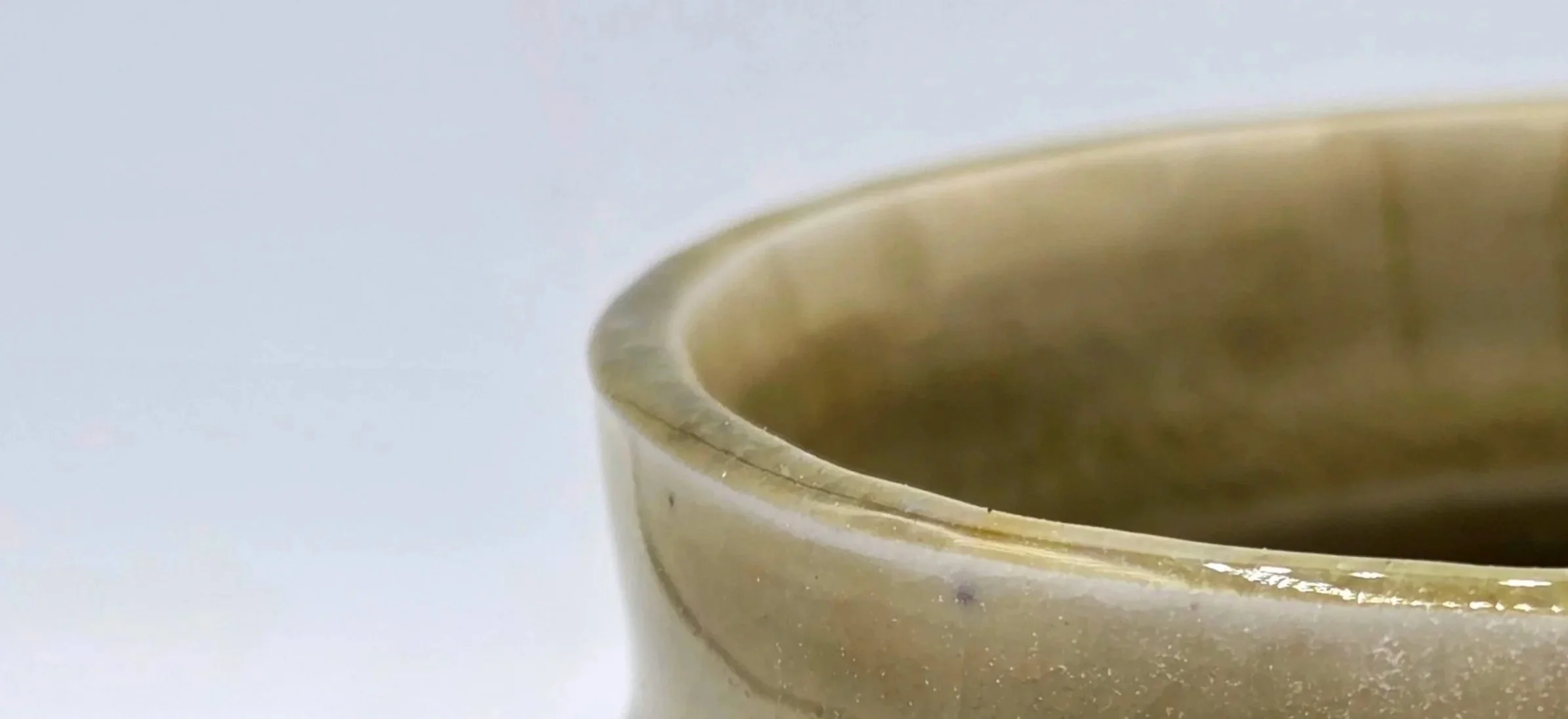 Detail Image of a Celadon-Glazed Porcelain vase