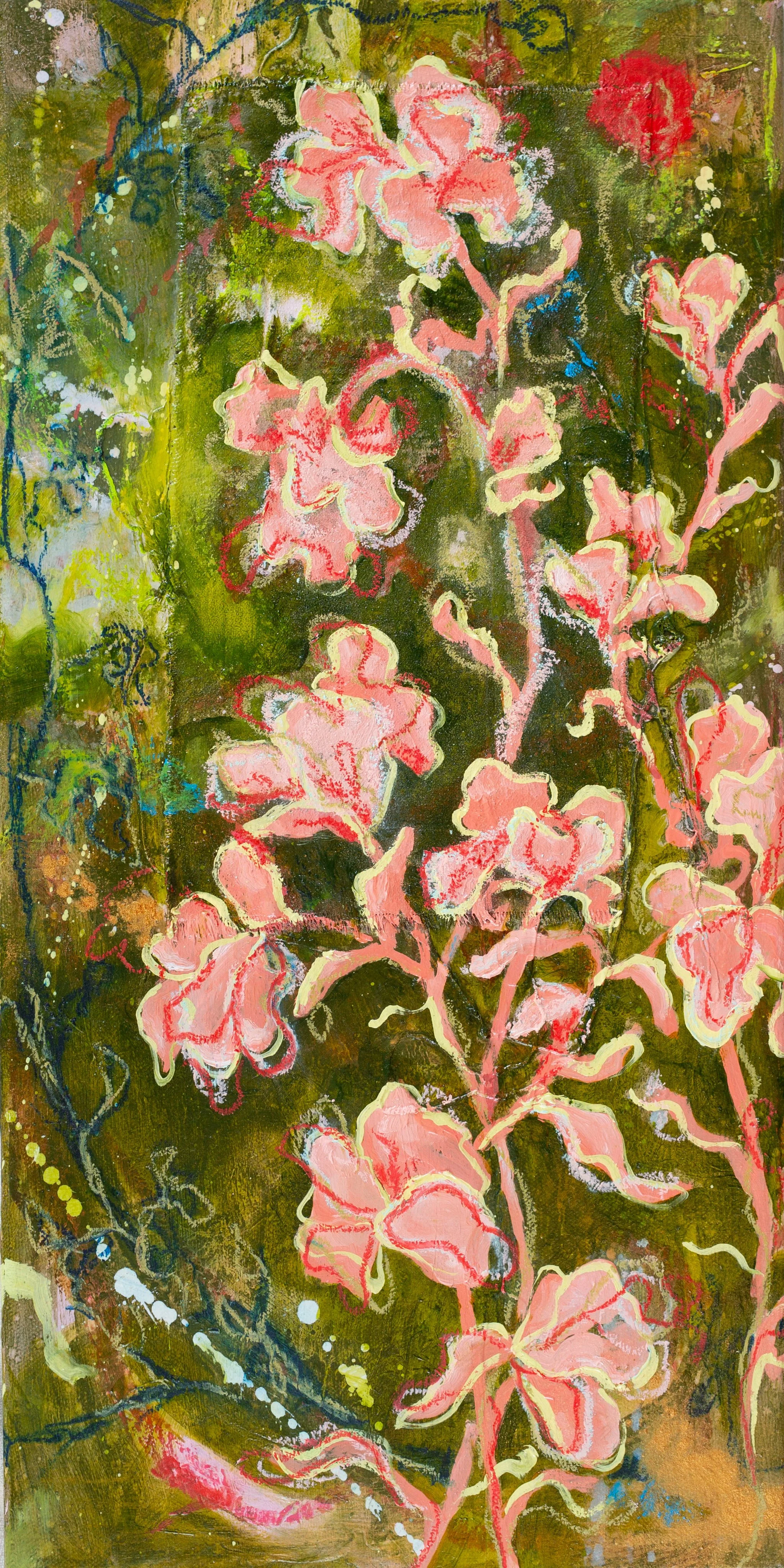 Sweet Peas are for Eating in the Garden - 10x20 ($200)