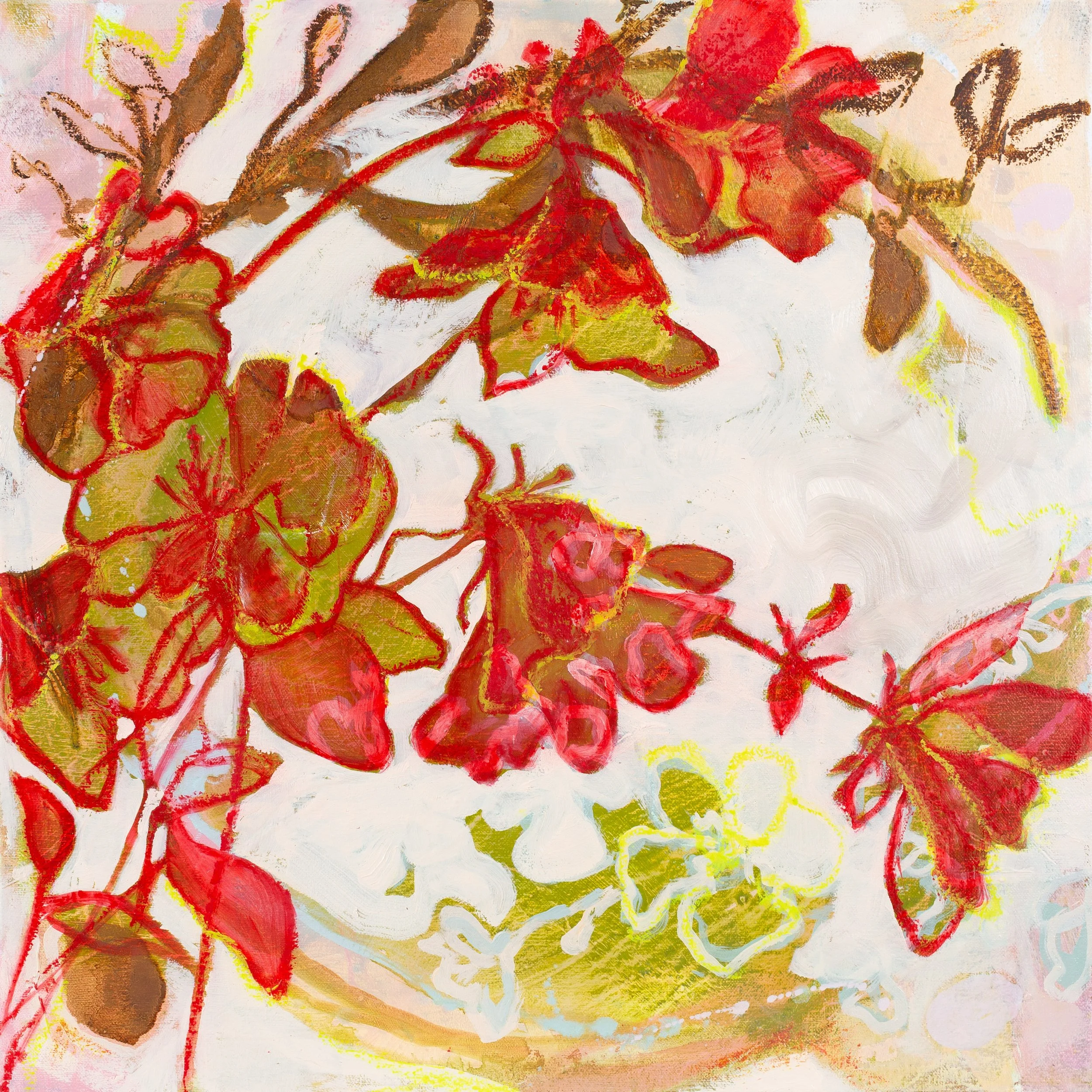Rhododendrons 1 - 20x20 ($500)
