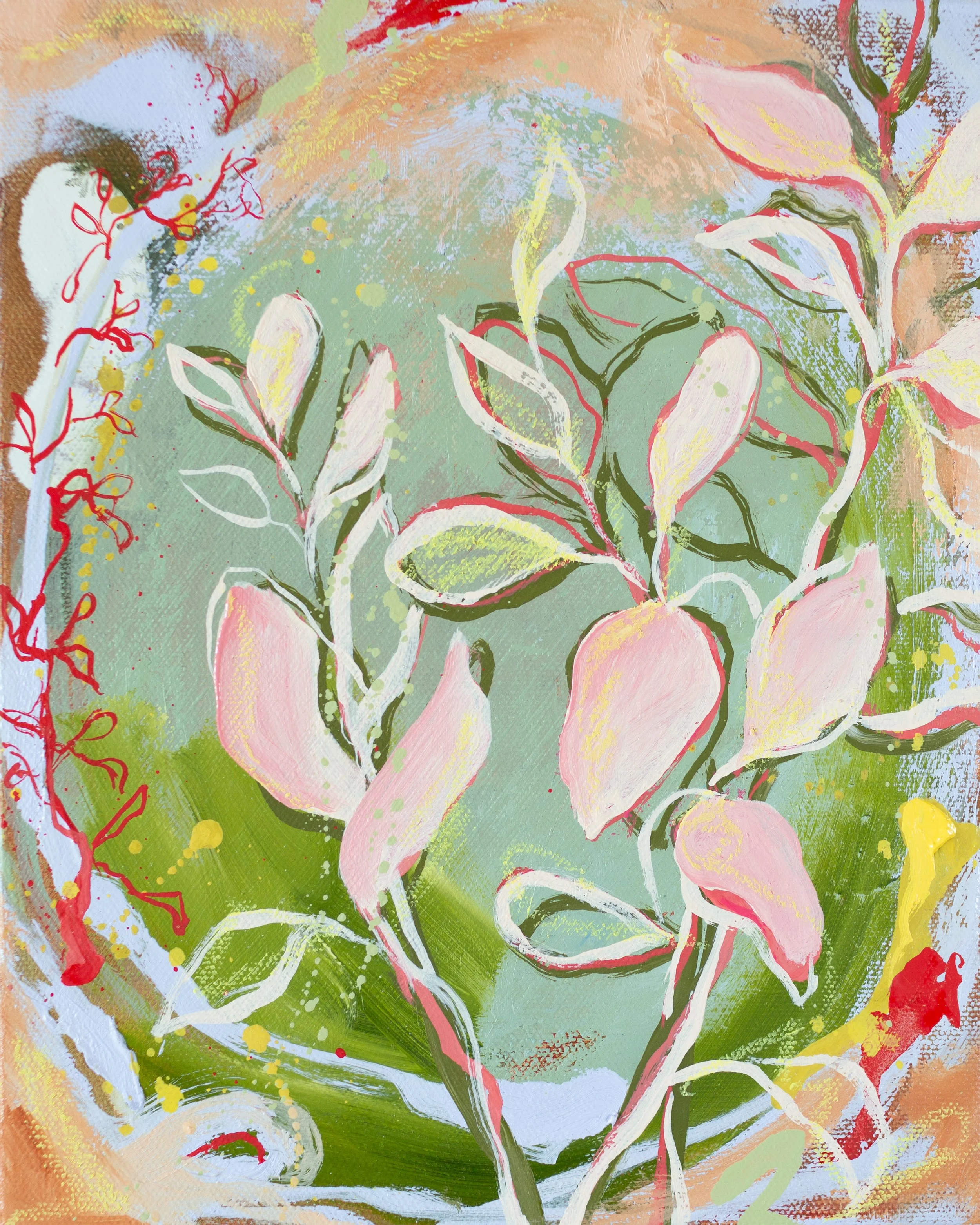 Weeds are Flowers too - 8x10 ($150)