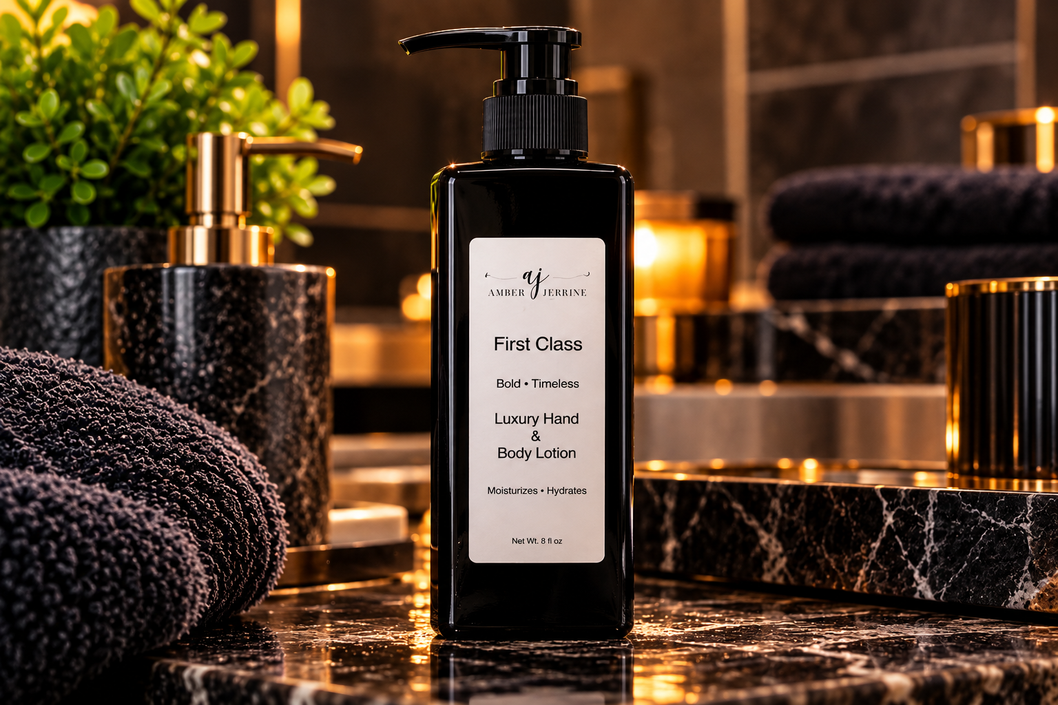 First Class Luxury Hand & Body Lotion
