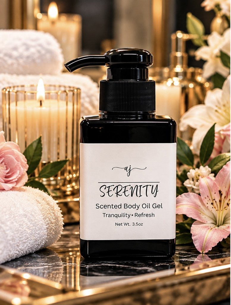 Serenity Scented Body Oil Gel