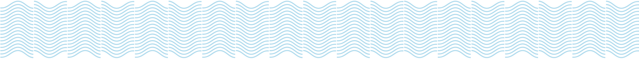 a digital pattern consisting of wavy black and blue lines on a white background, creating an optical illusion effect
