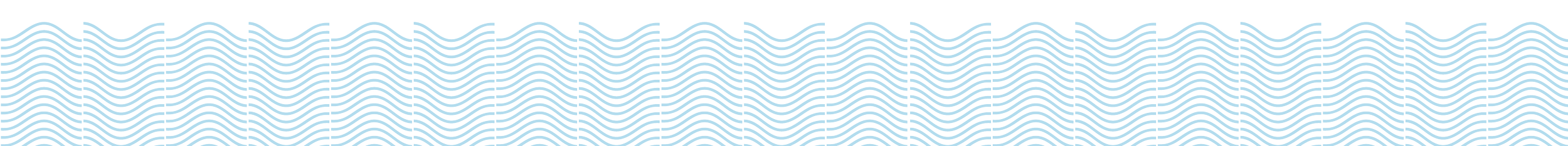 An abstract pattern of wavy lines alternating in black, white, and light blue.