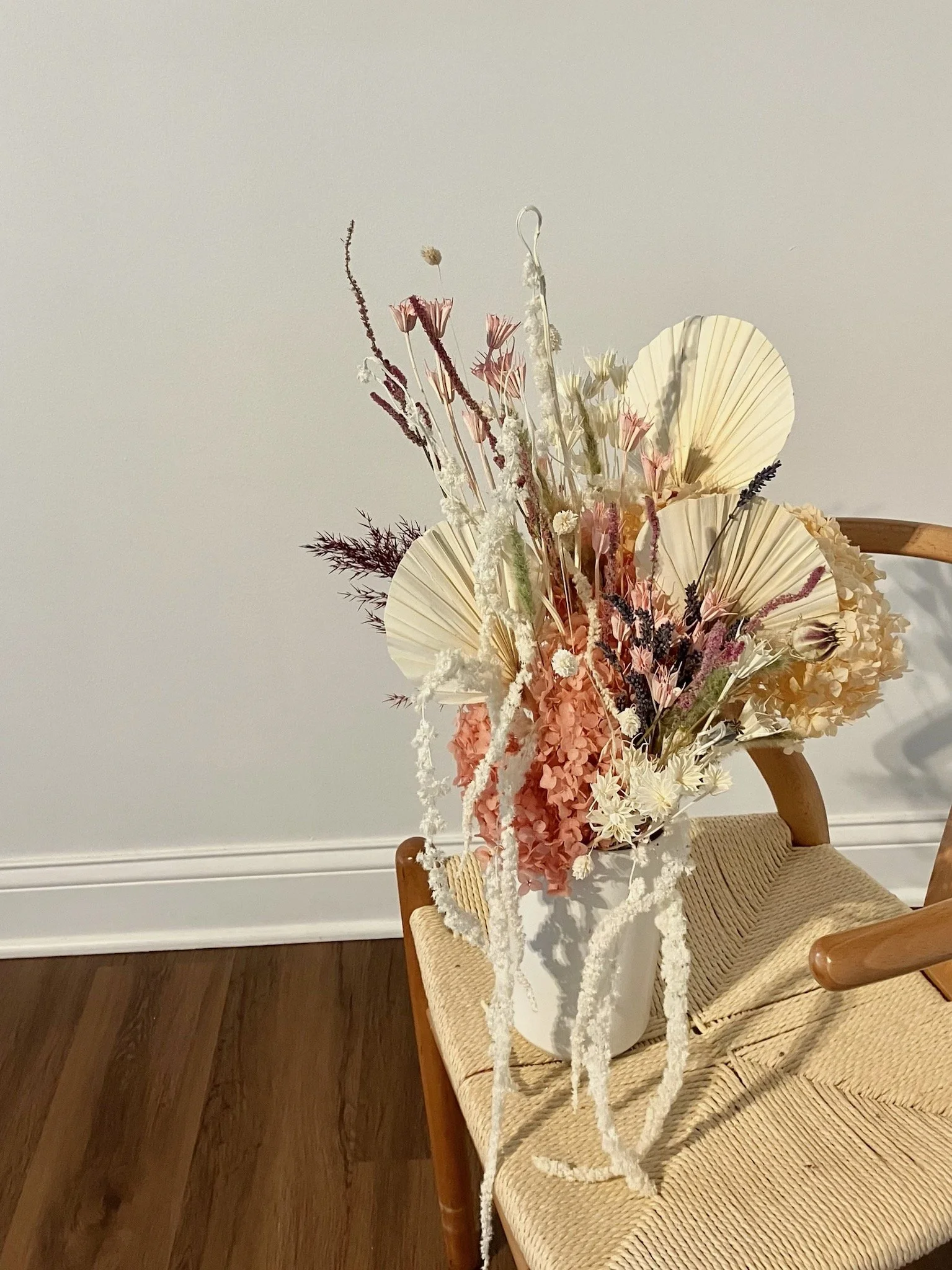 dried flower bouquet