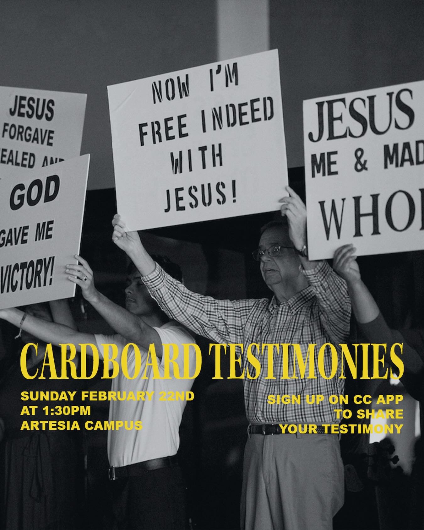 It&rsquo;s once again time for Cardboard Testimonies! If you would like to share your testimony during Friend day on February 22nd, please sign-up ASAP on the Church Center App!