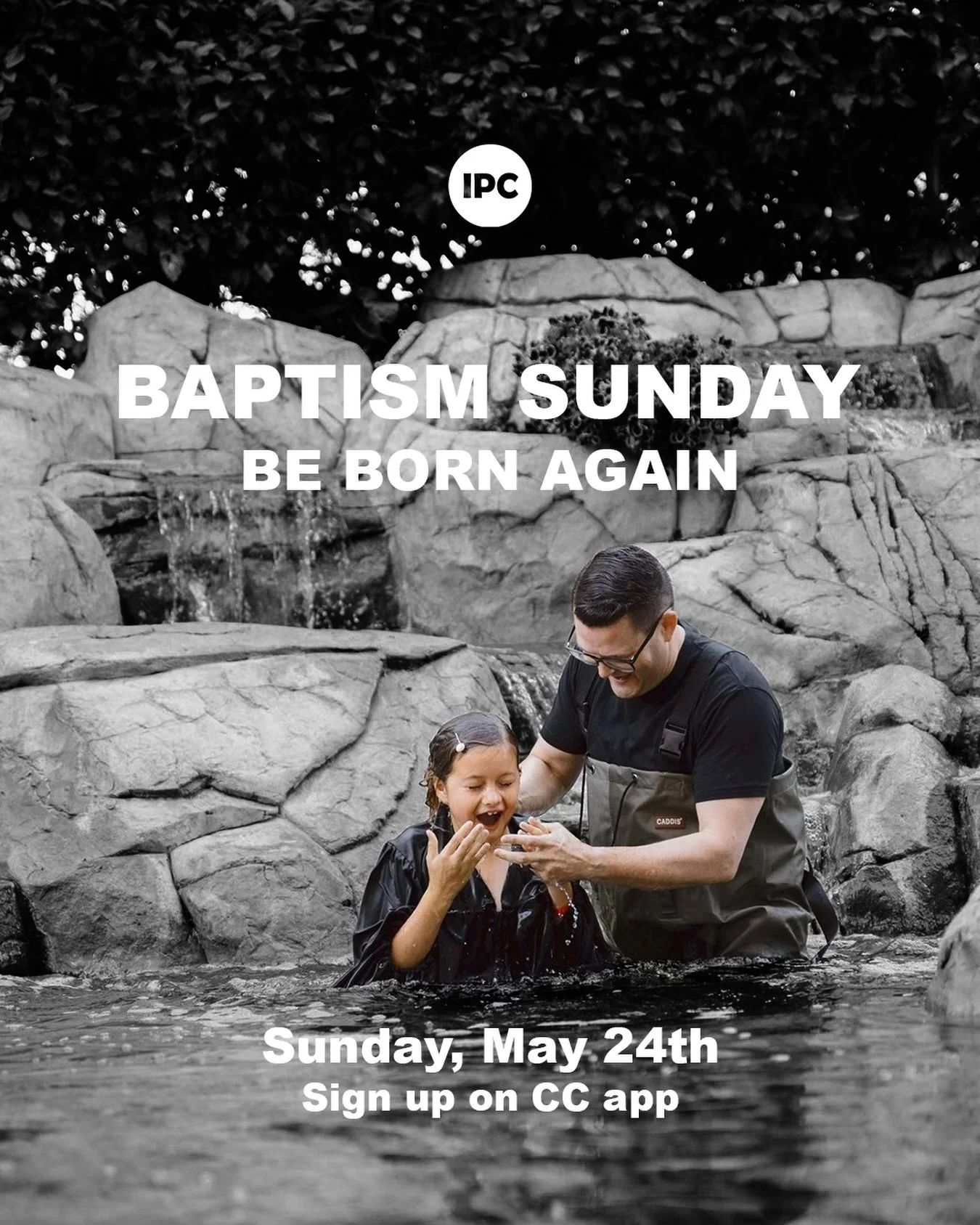 Baptism Sunday is the perfect opportunity to be born again in Jesus name! 

If you&rsquo;re interested or know someone that is, sign up on the CC or speak with us on Sunday.

Join us for this special service in Artesia at 1:30pm @ipchurch